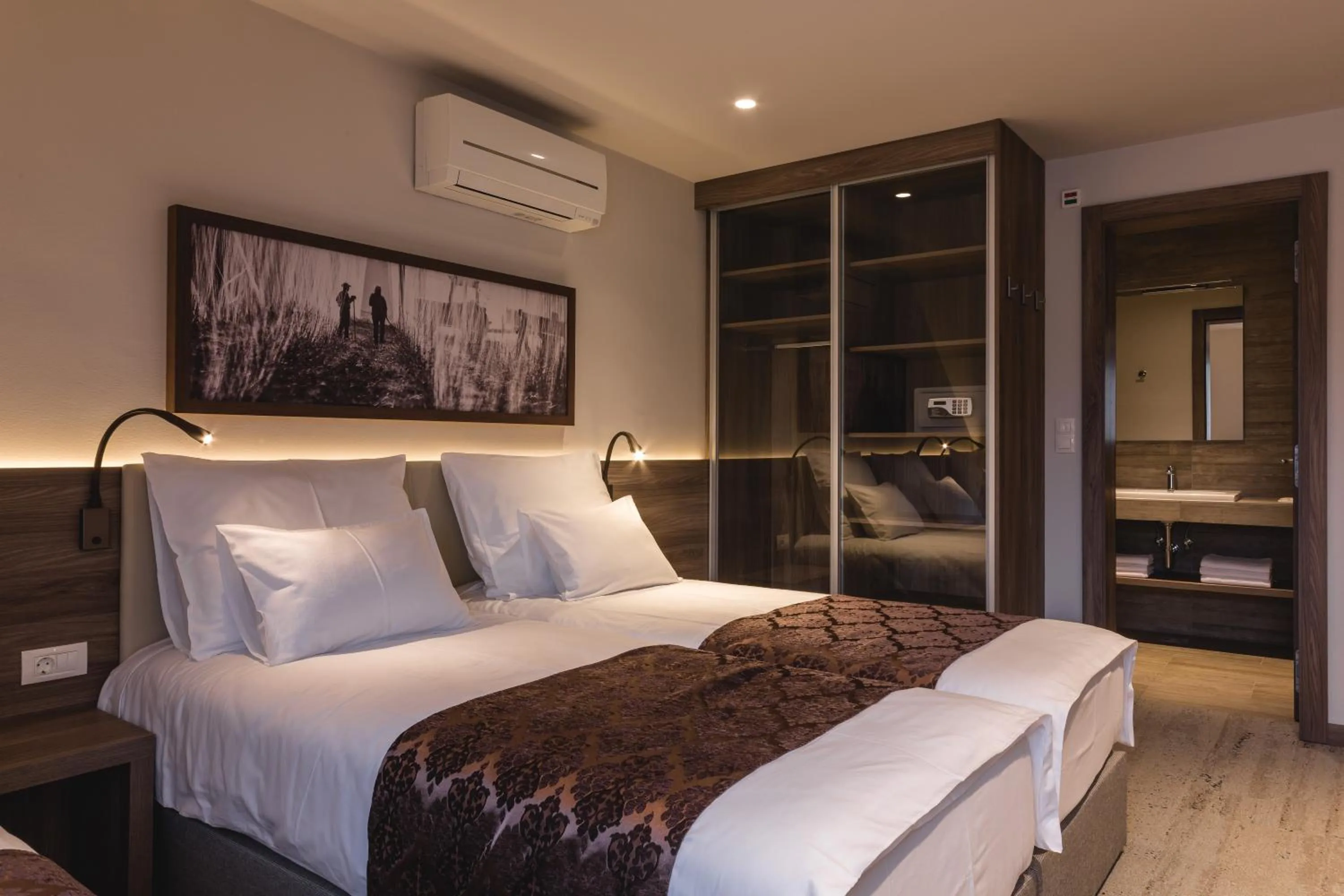 Bed in Guesthouse Grof