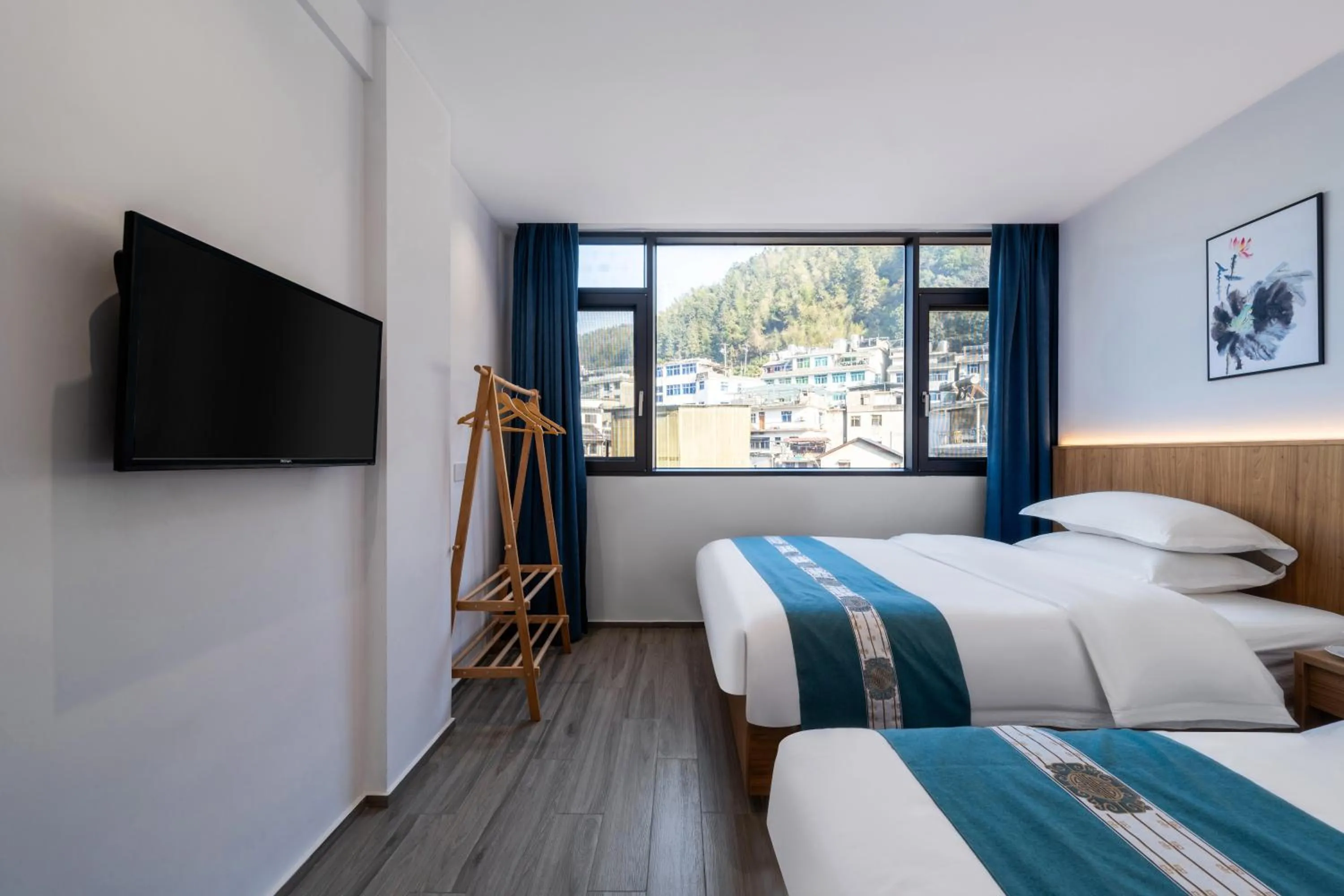 Bed in Huang Mountain Wangfeng Hotel