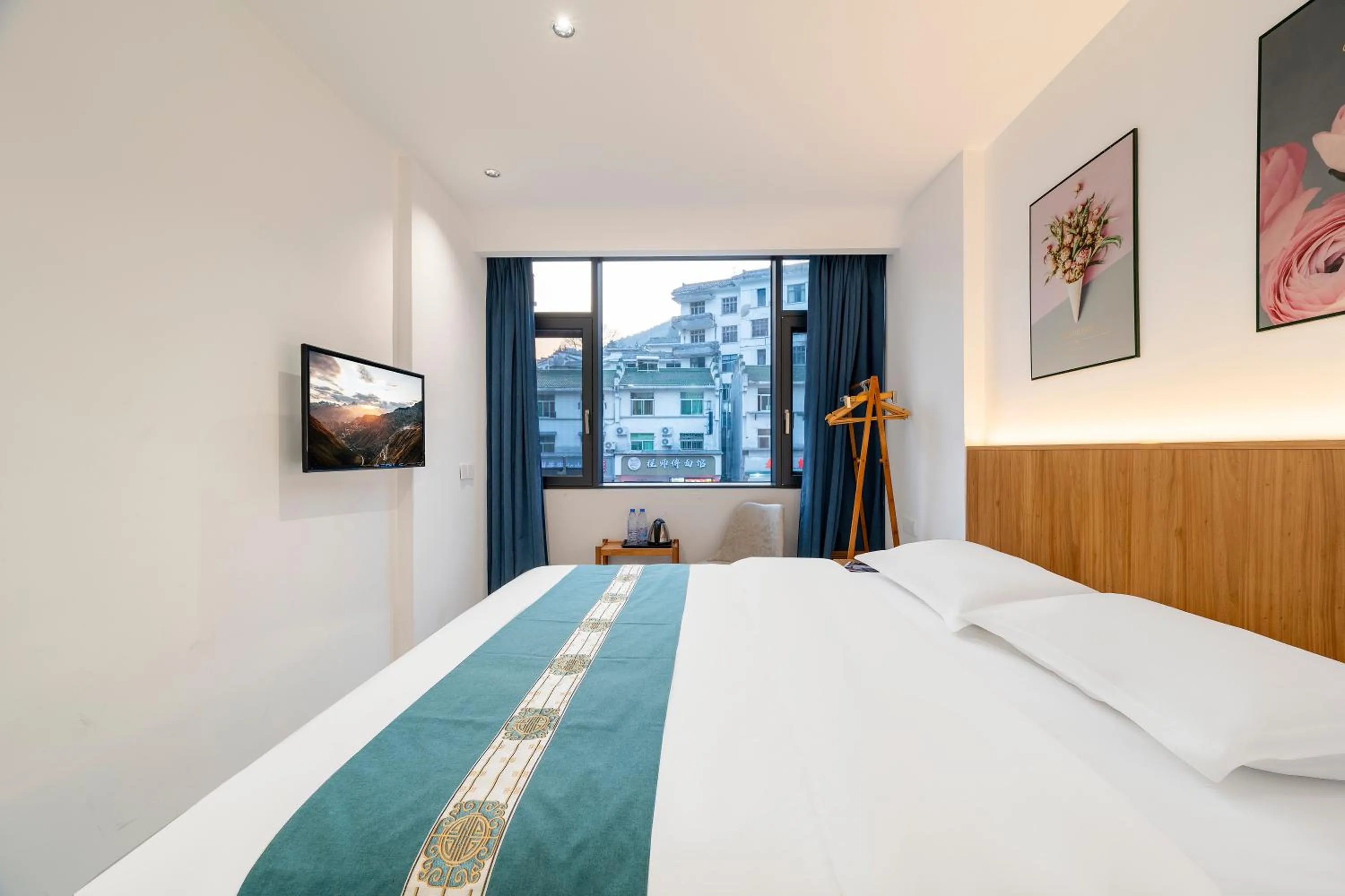 Bed in Huang Mountain Wangfeng Hotel