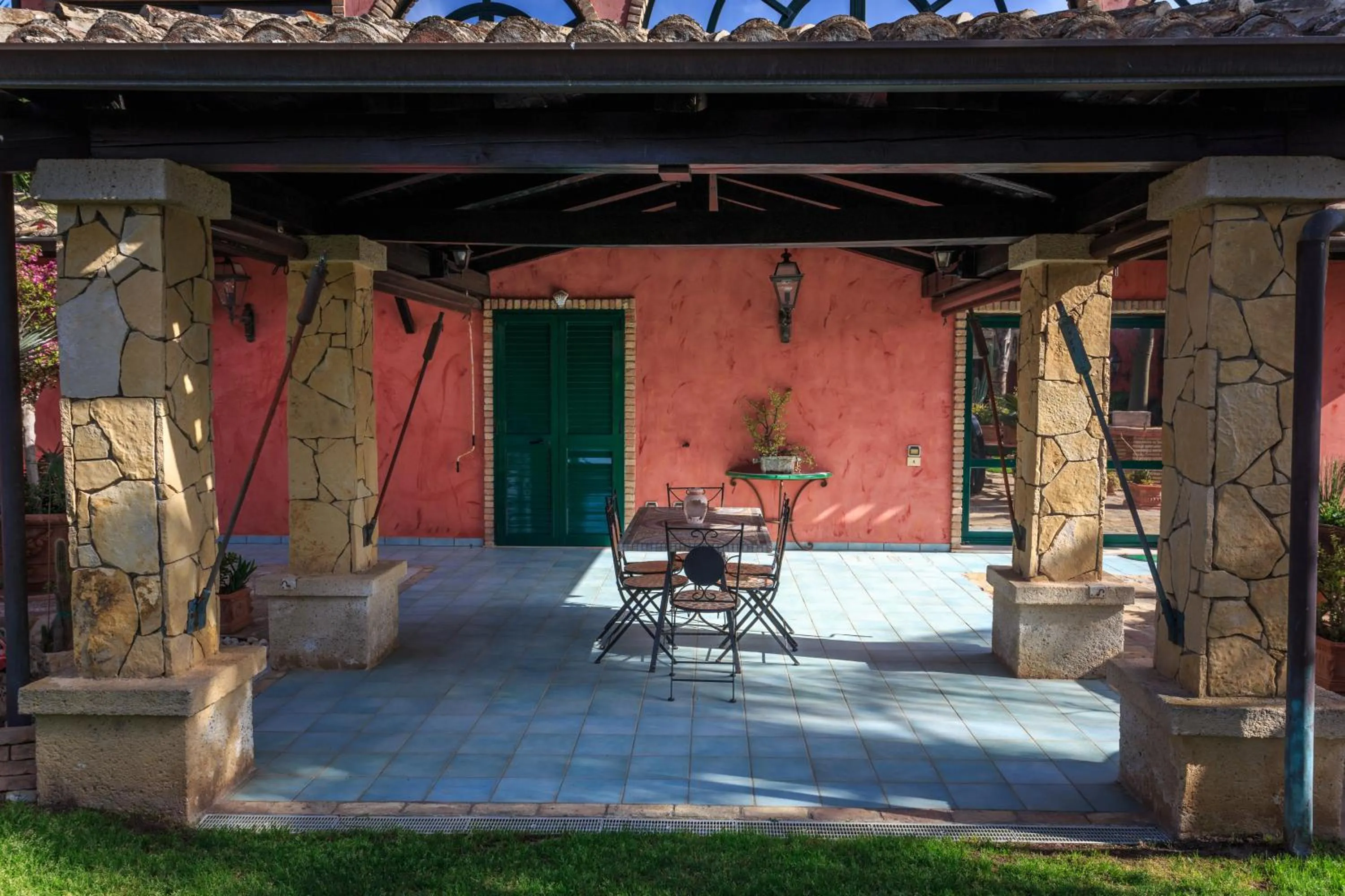 Patio in Casa Vacanze Villa Flumini