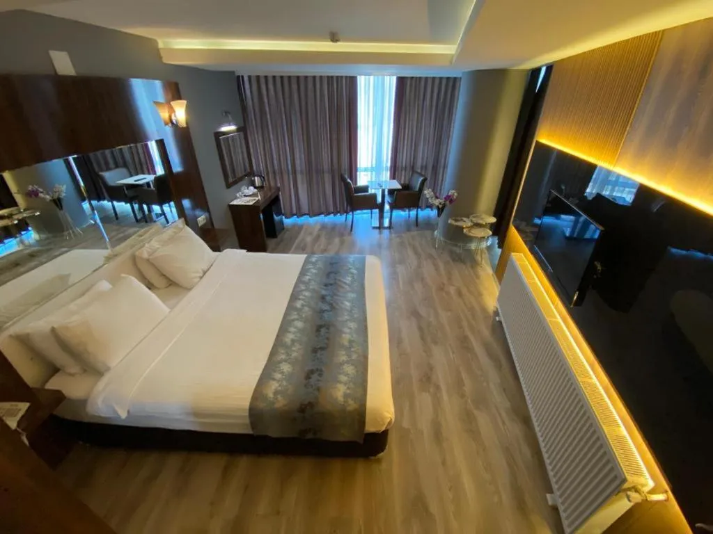 Bed in Yucel Hotel