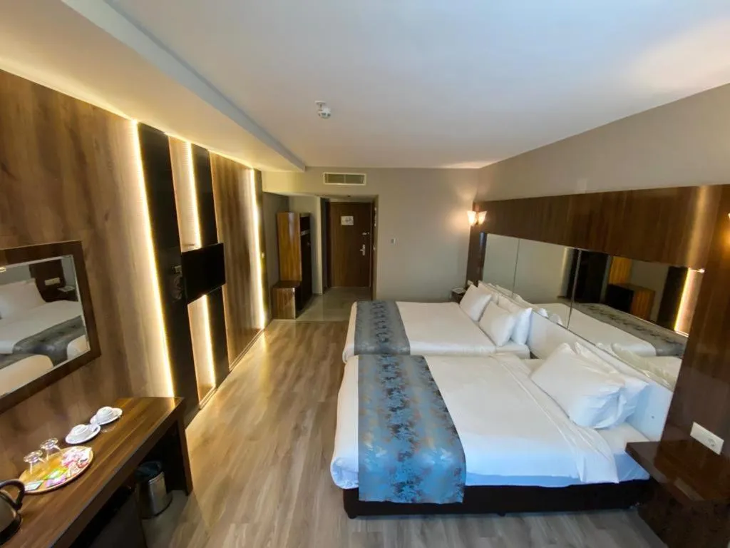 Bed in Yucel Hotel