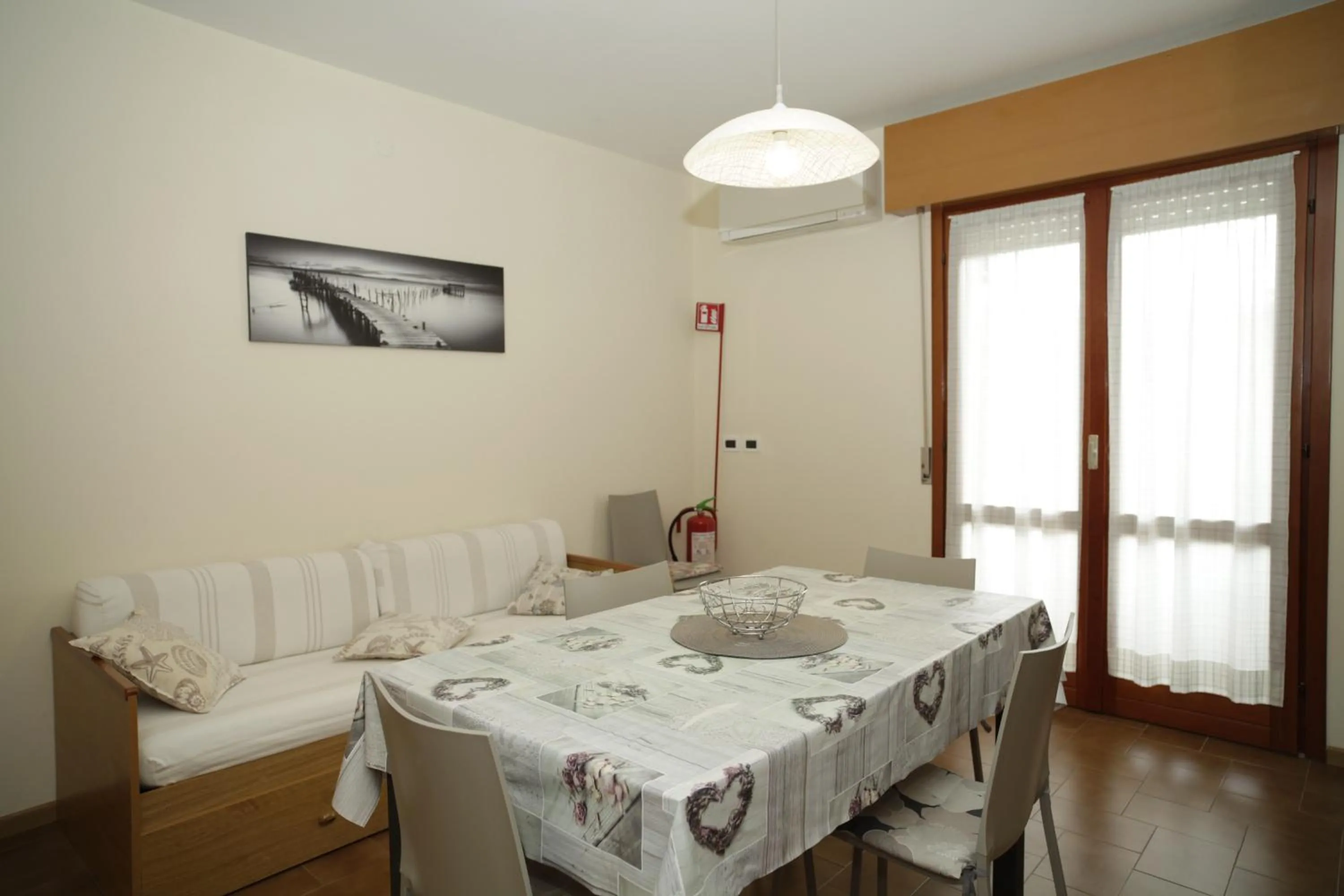 Dining area in Villa Lucia