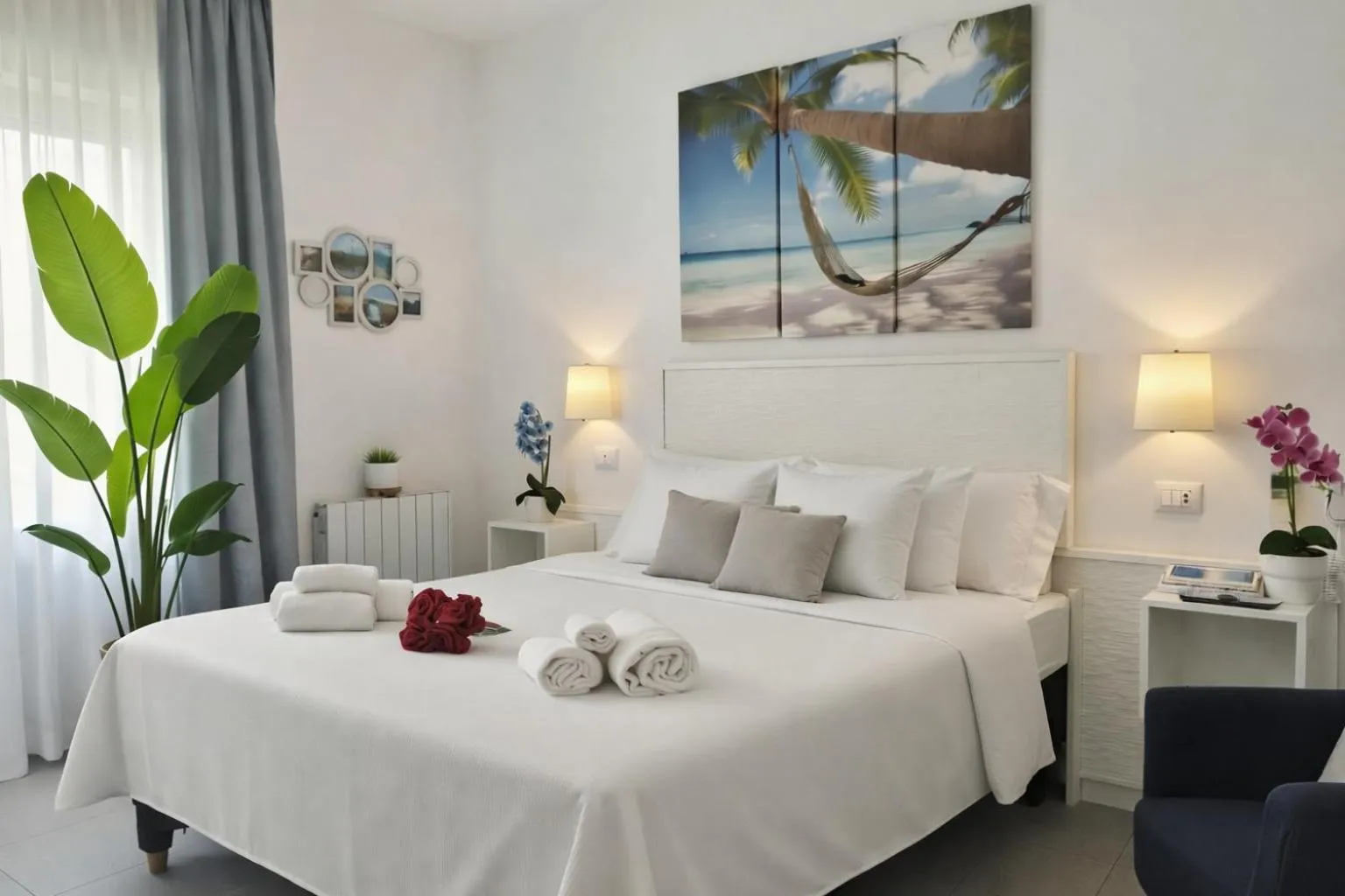 Bed in Hotel Birillo