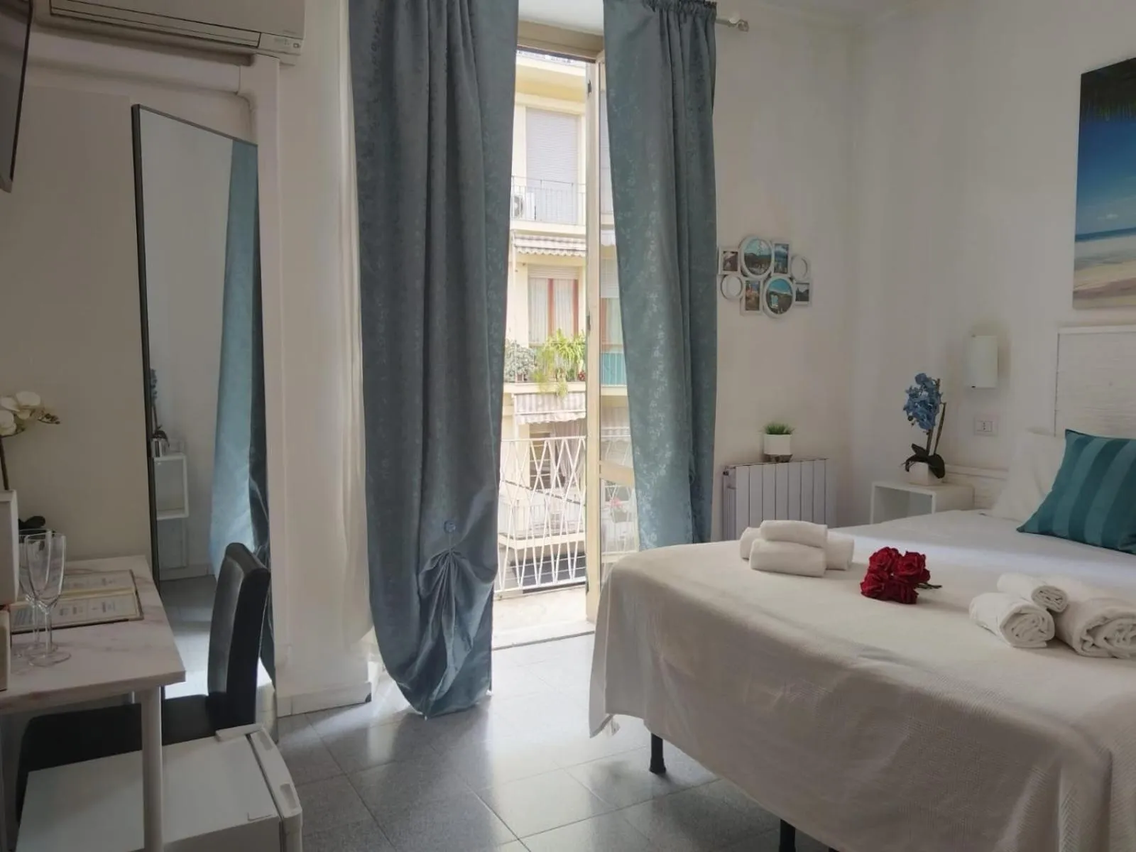 Bed in Hotel Birillo