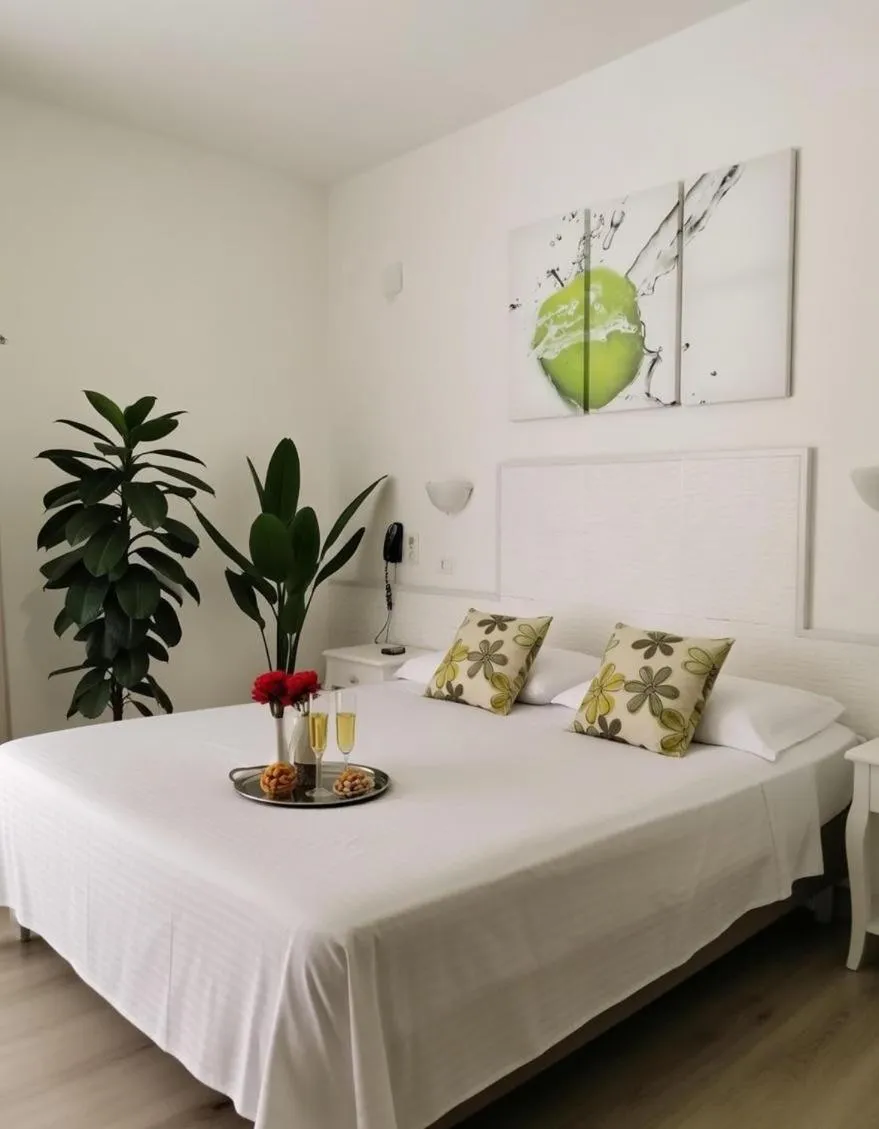 Bed in Hotel Birillo