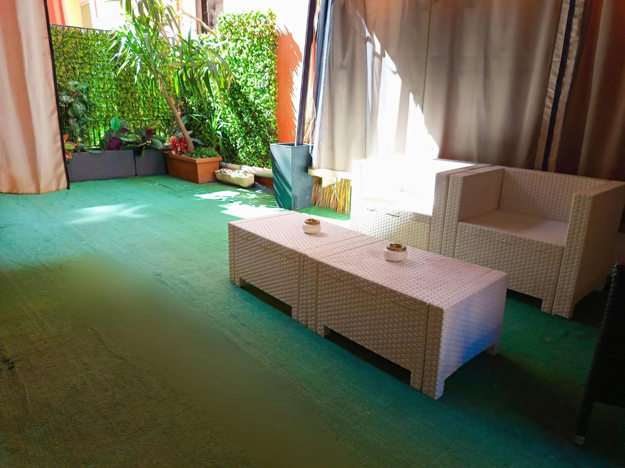 Garden in Hotel Birillo