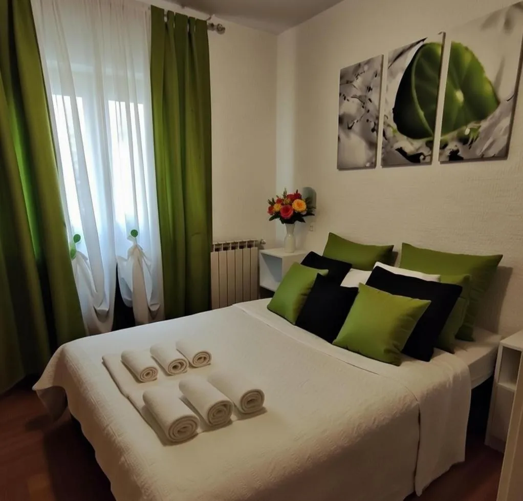 Bed in Hotel Birillo