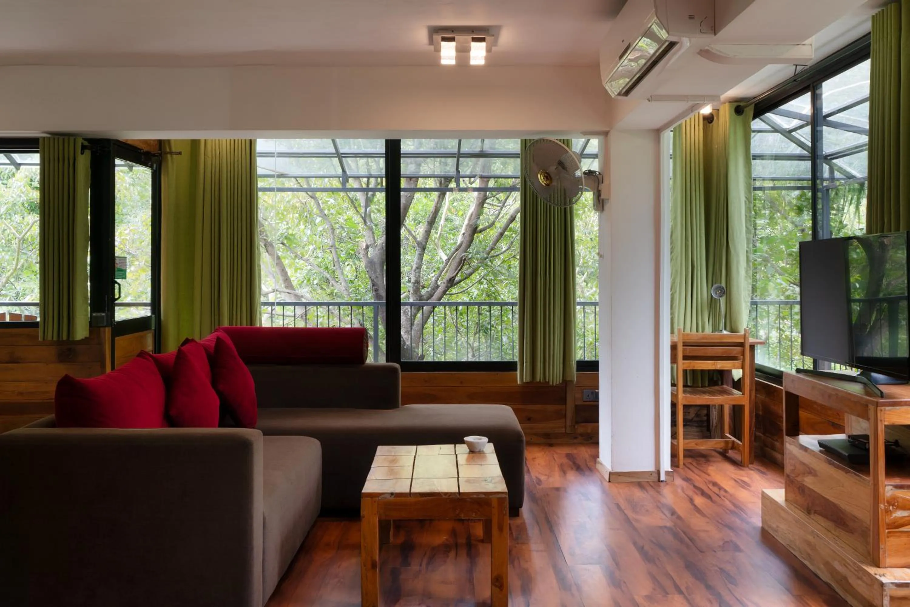 Living room in The Glenrock Wellness Nature Resort