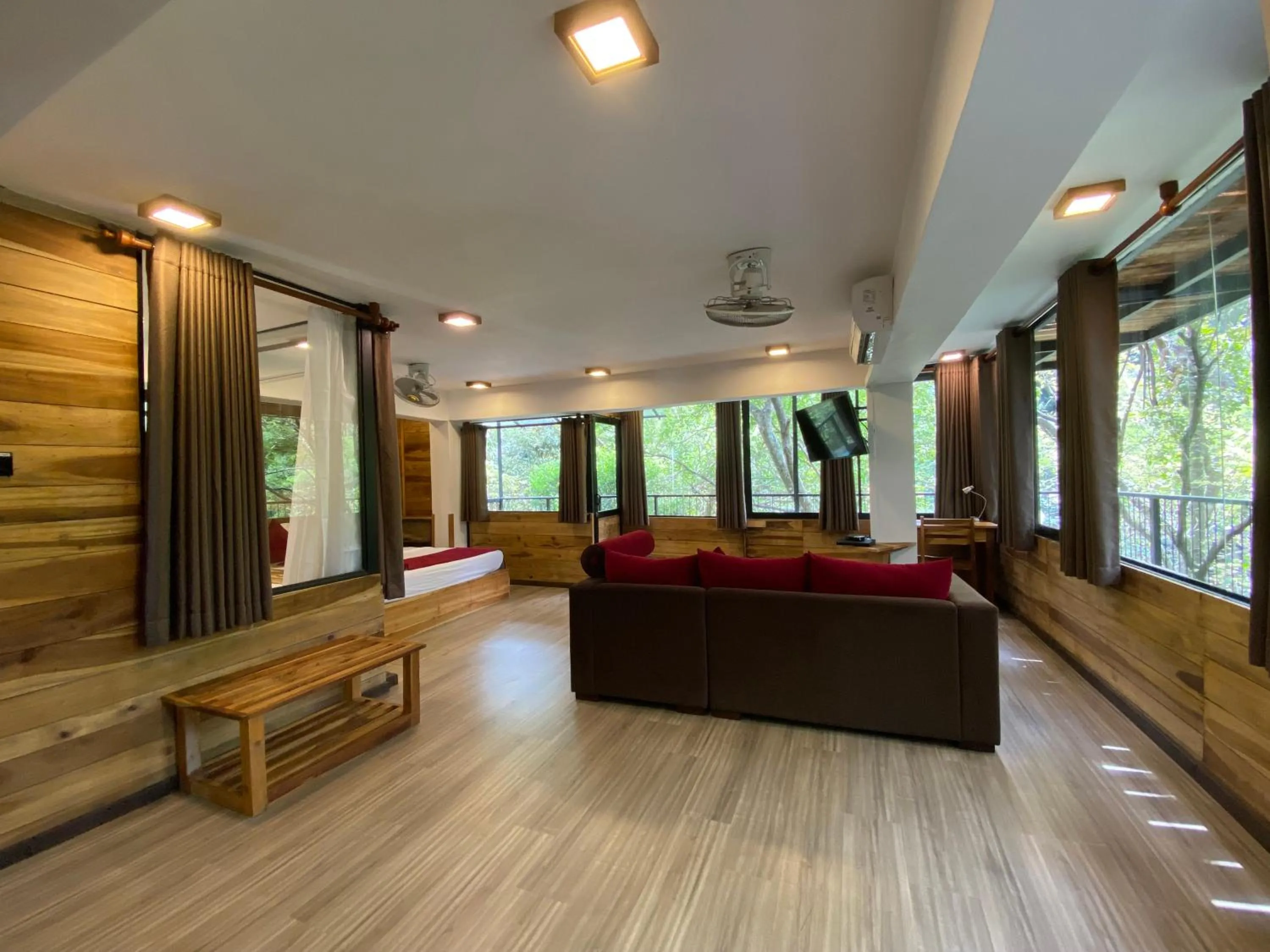 Living room in The Glenrock Wellness Nature Resort