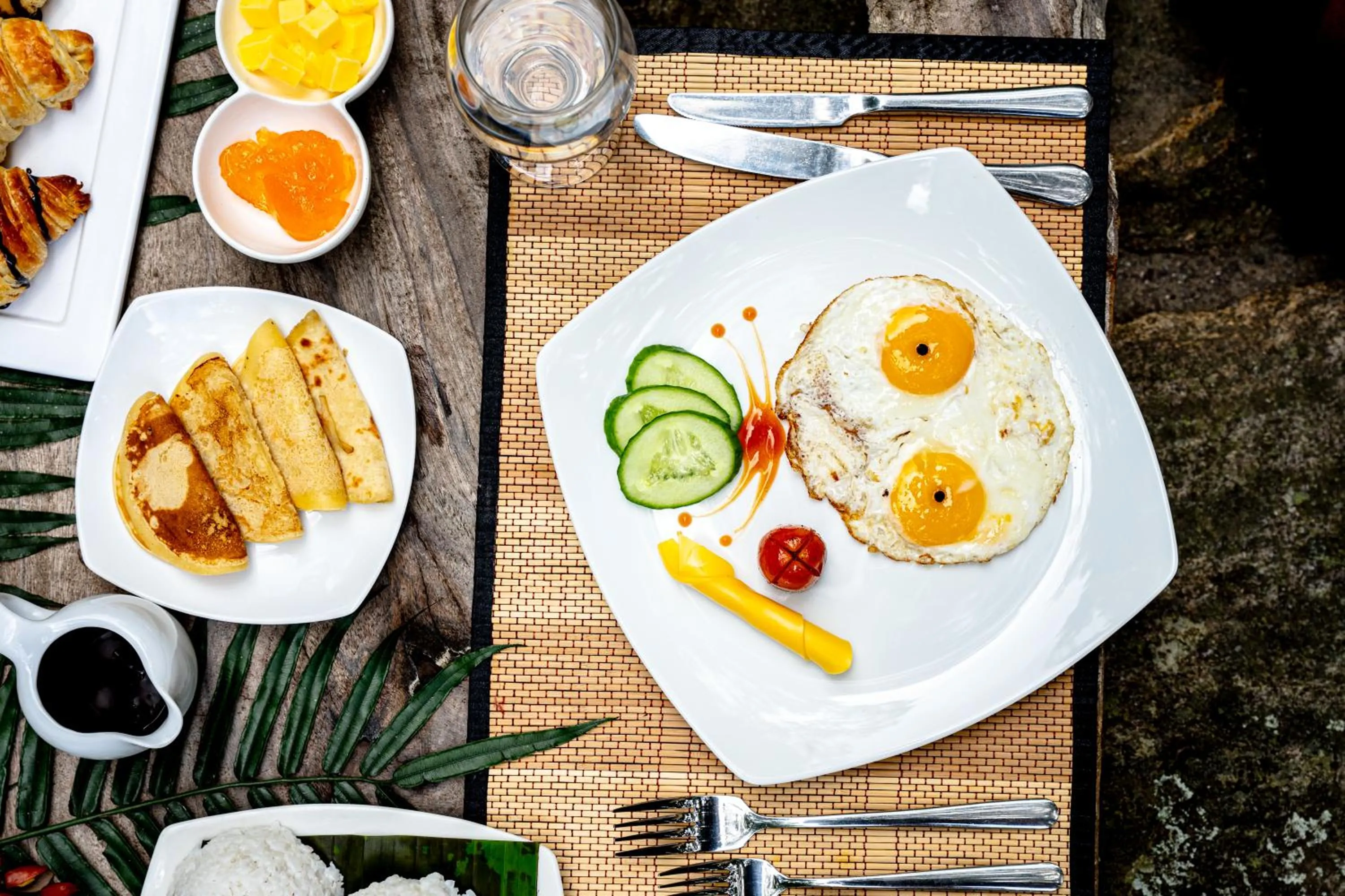 Breakfast in The Glenrock Wellness Nature Resort