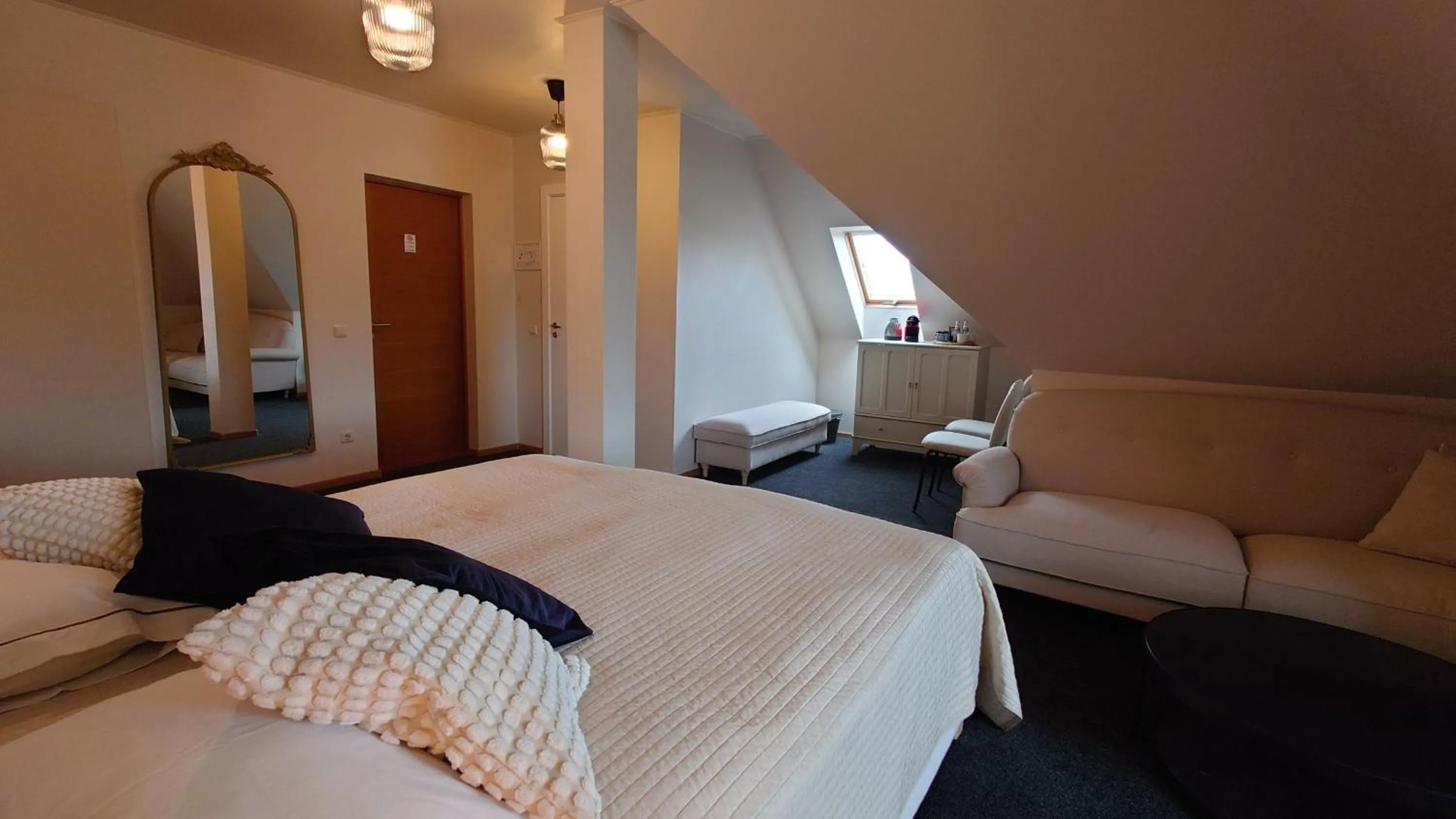 Bed in Guesthouse Četri Vēji