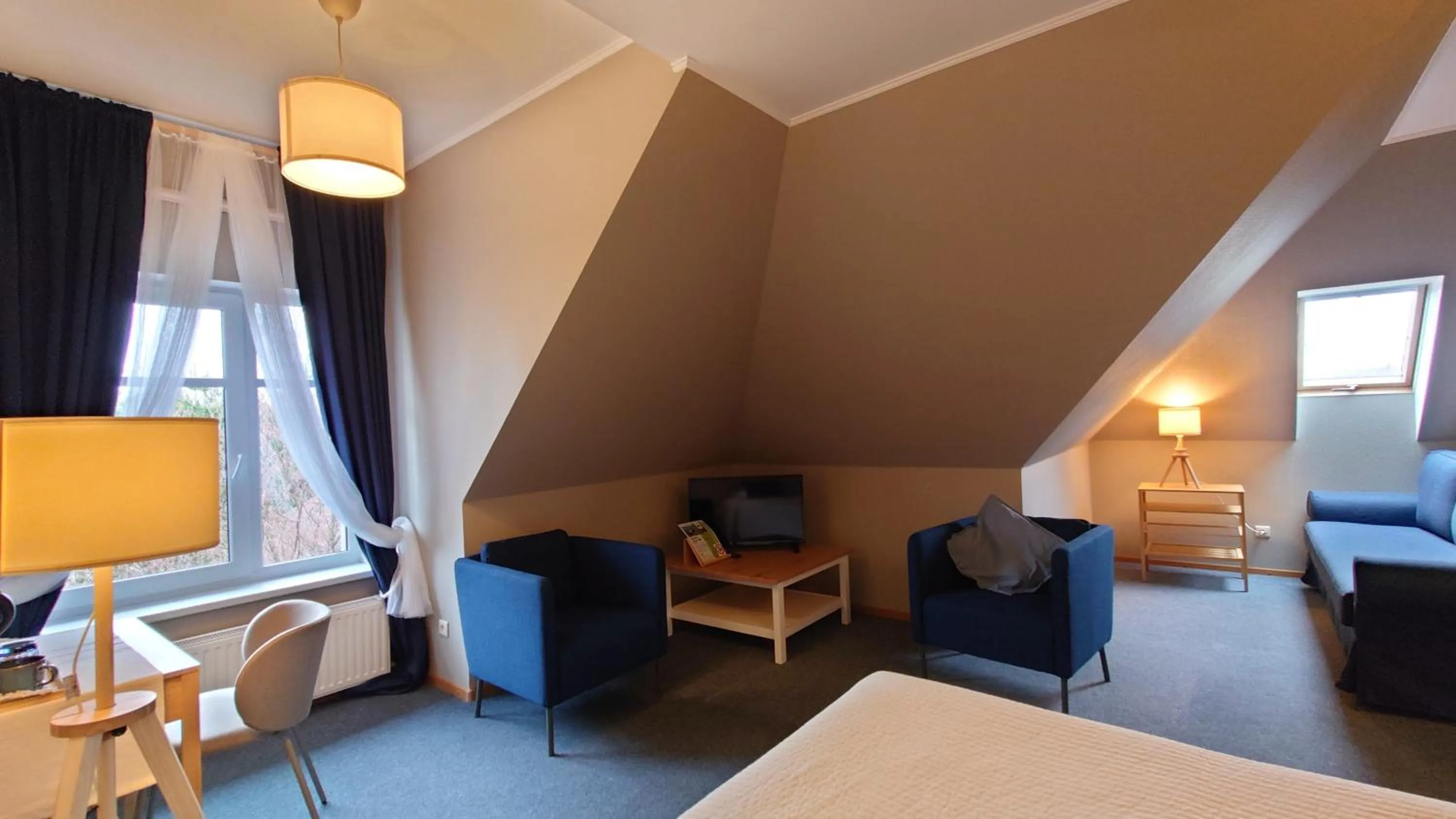 Bed in Guesthouse Četri Vēji