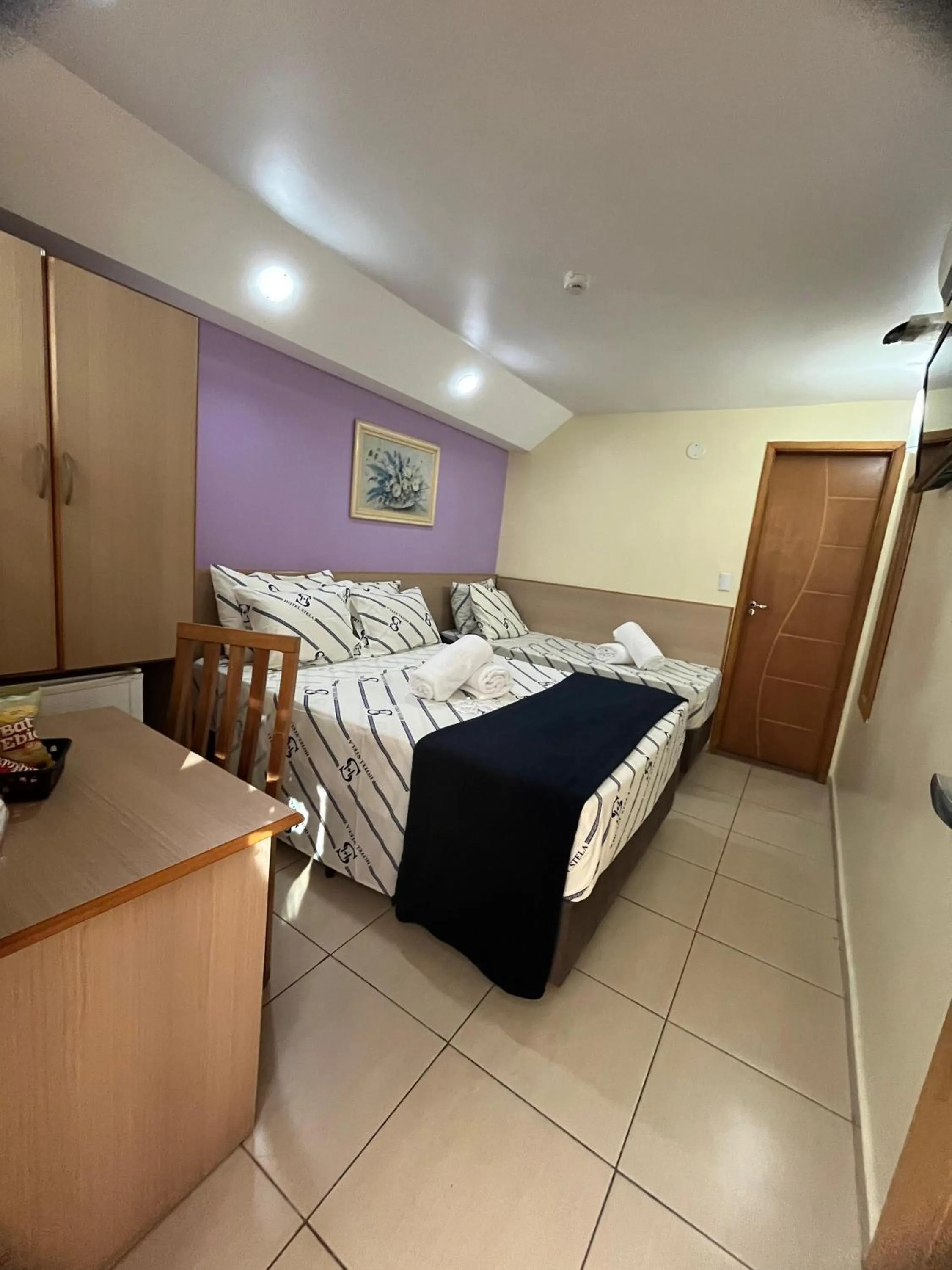 Bedroom, Bed in Hotel Stela