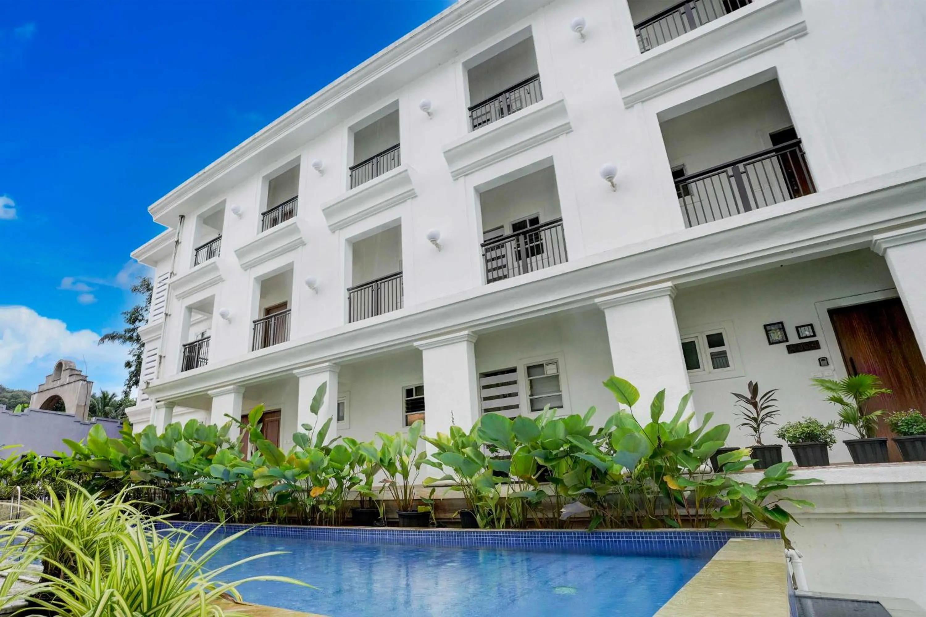 Facade/entrance in Sereno By Dancenter - 1 BHK Apartment In Siolim