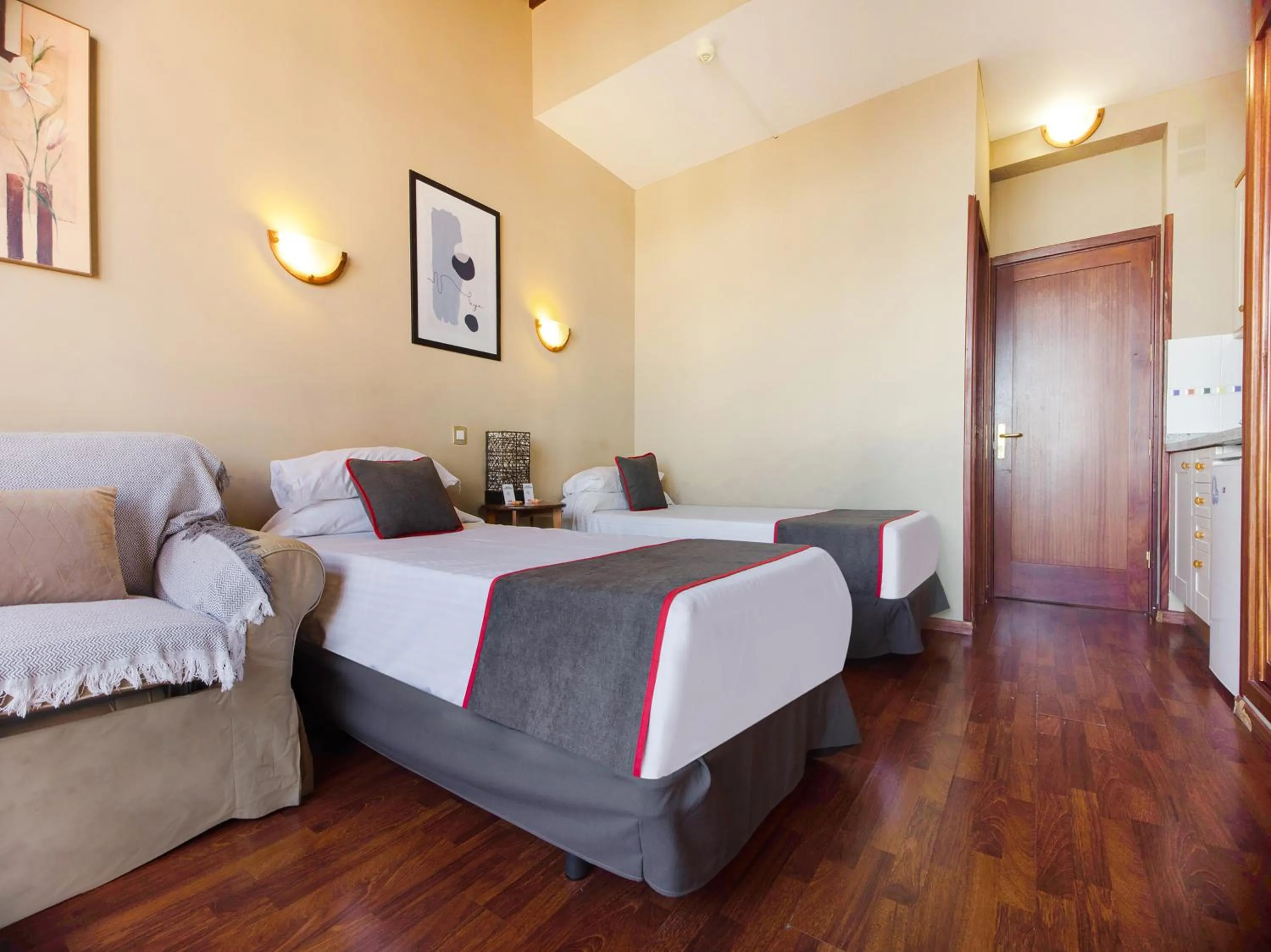 Bedroom, Bed in Miami Santa Catalina