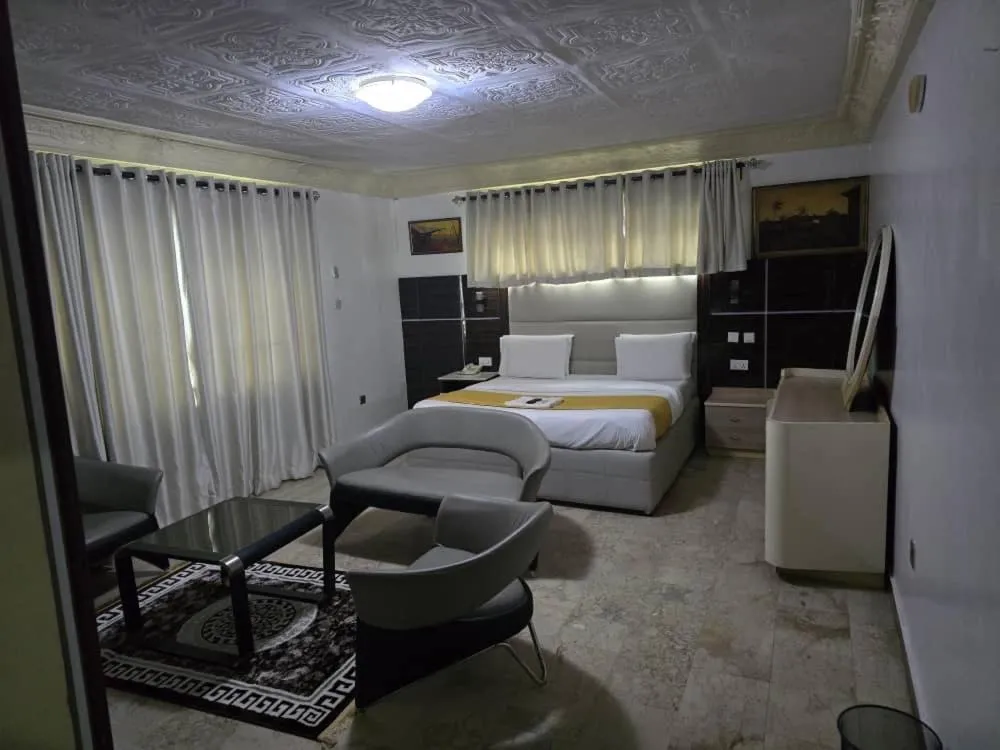 Bed in Flora Suites