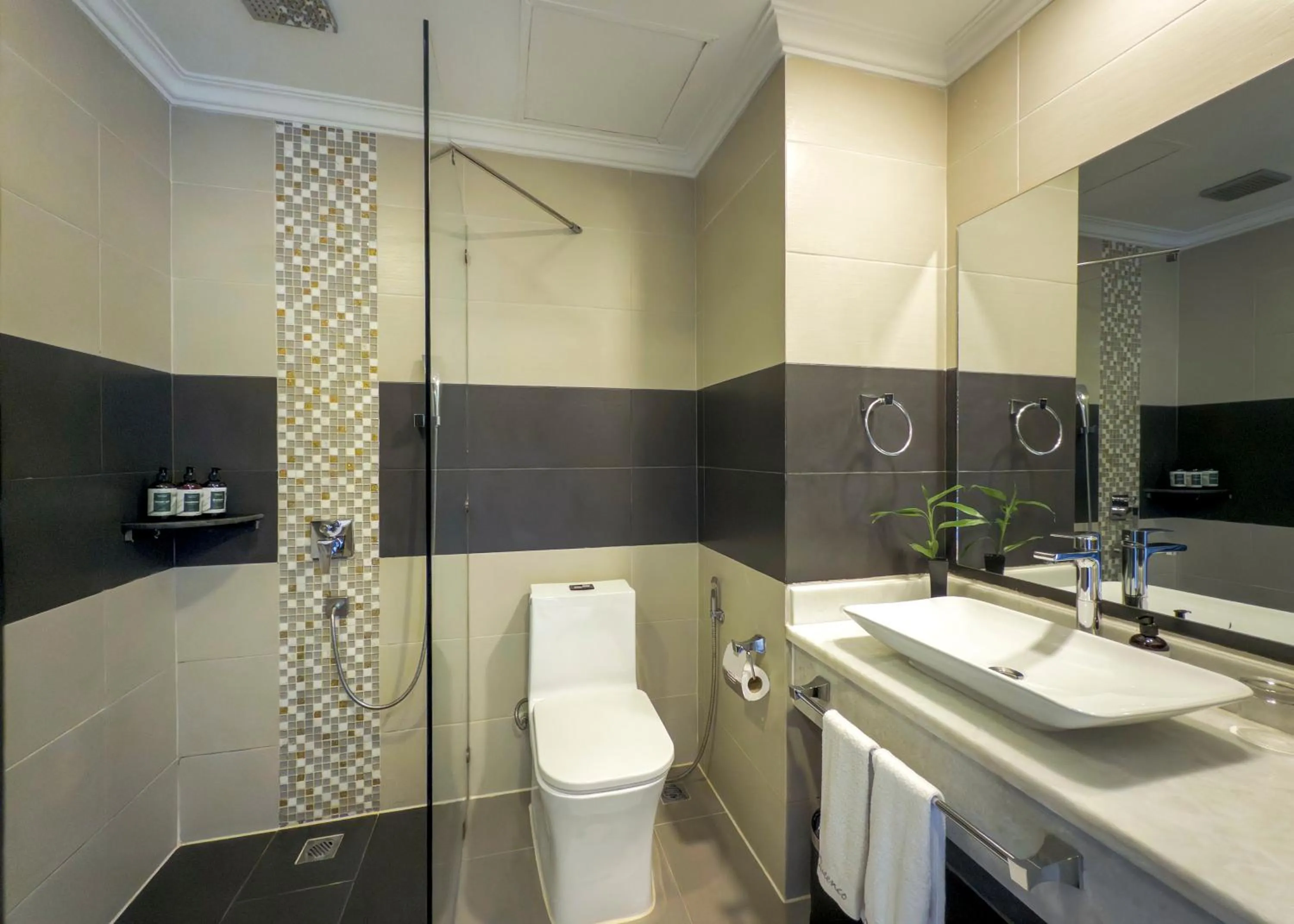 Shower in Queenco Entertainment Resort