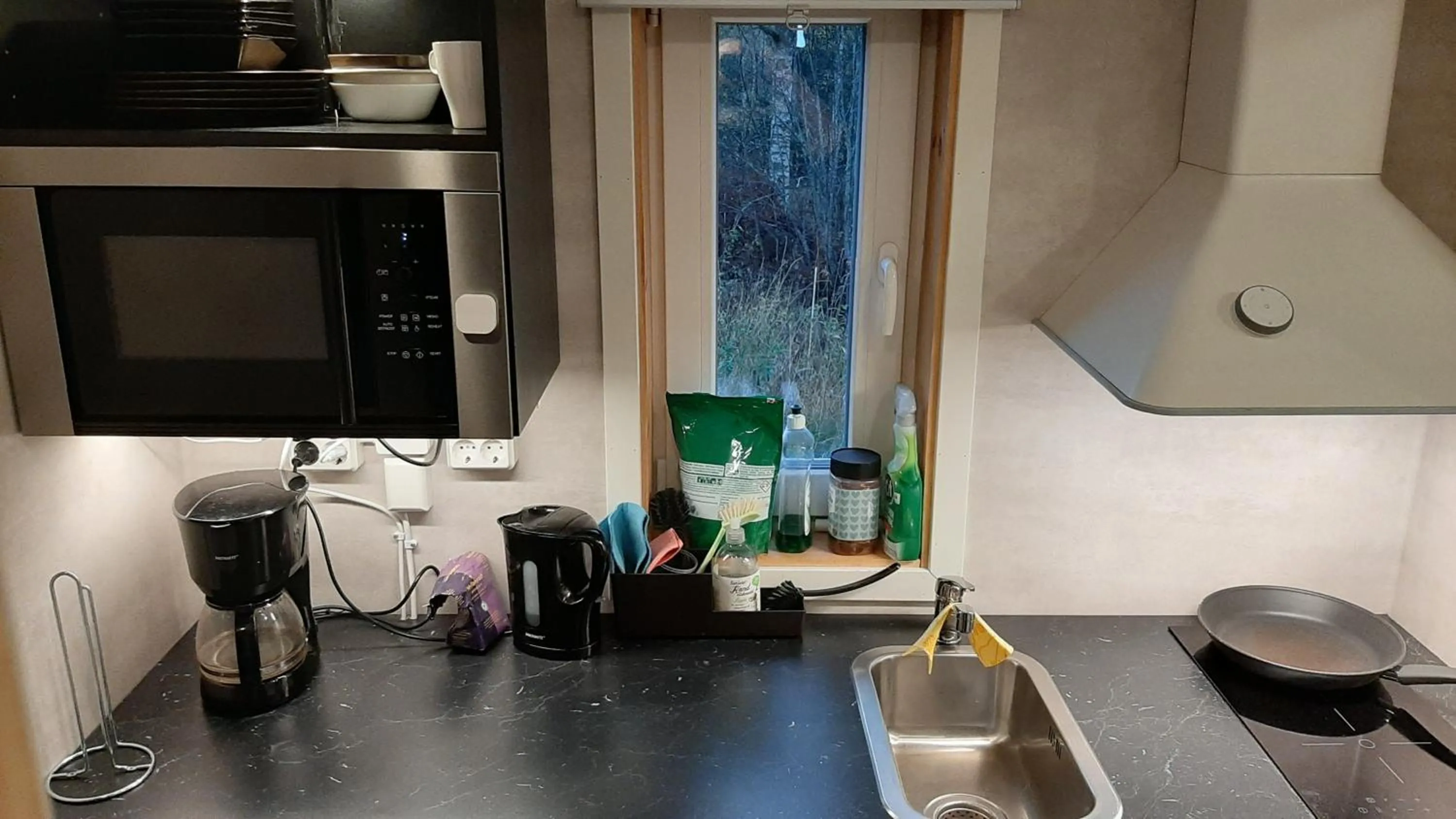 Kitchen or kitchenette in Romme Rum