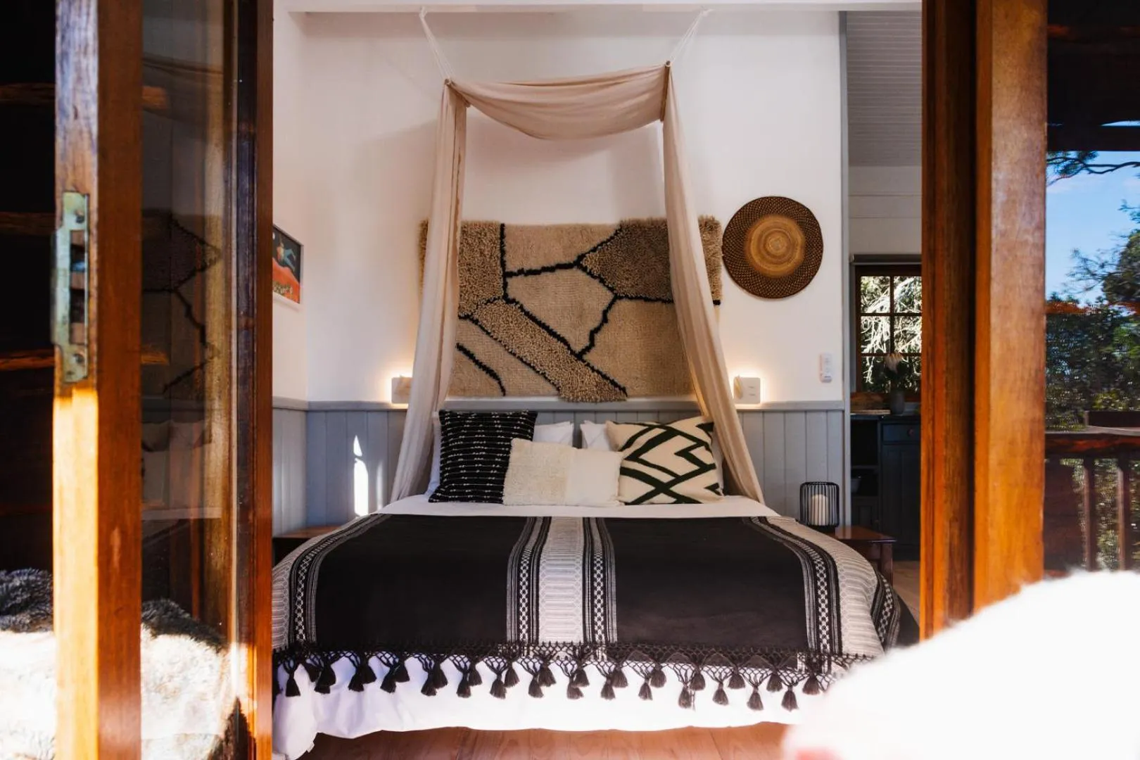 Bed in Moonshine on Whiskey Creek