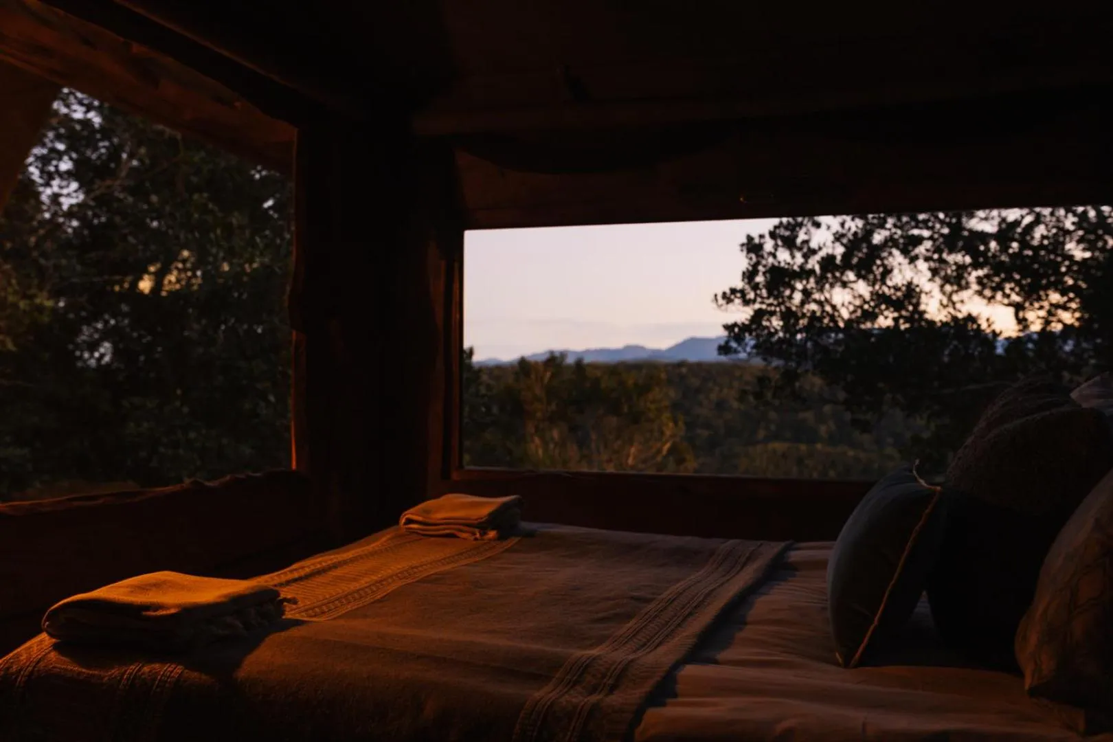 Bed in Moonshine on Whiskey Creek