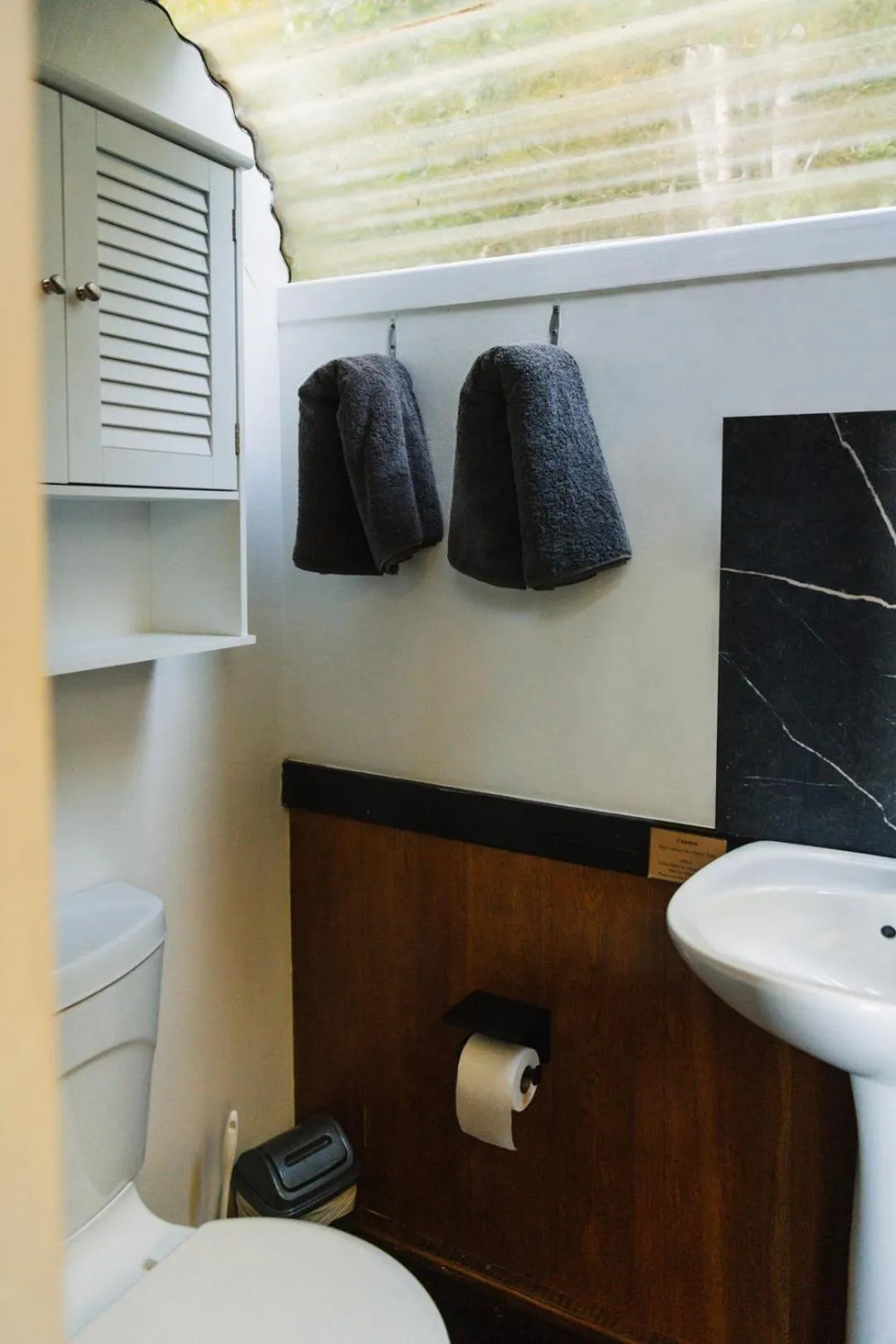 Toilet in Moonshine on Whiskey Creek