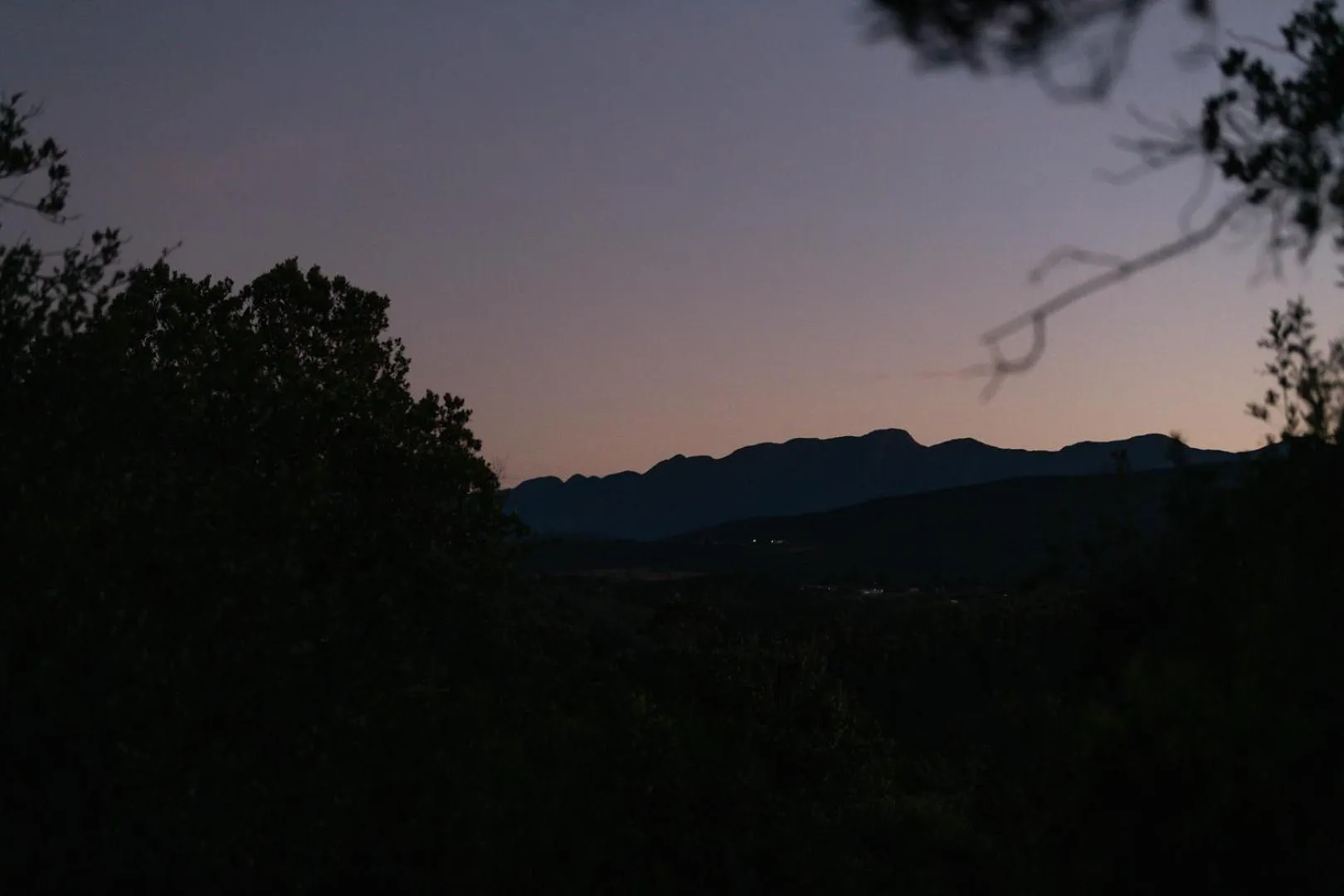 Mountain view in Moonshine on Whiskey Creek