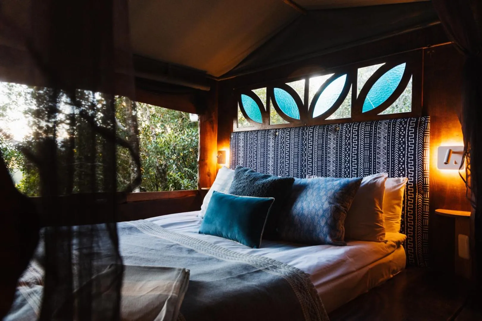 Bed in Moonshine on Whiskey Creek