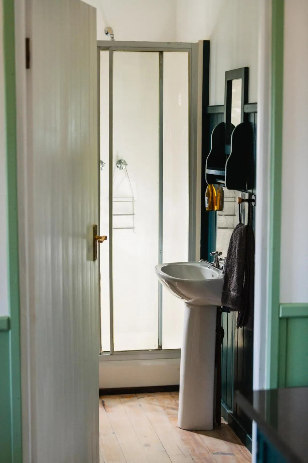 Shower in Moonshine on Whiskey Creek