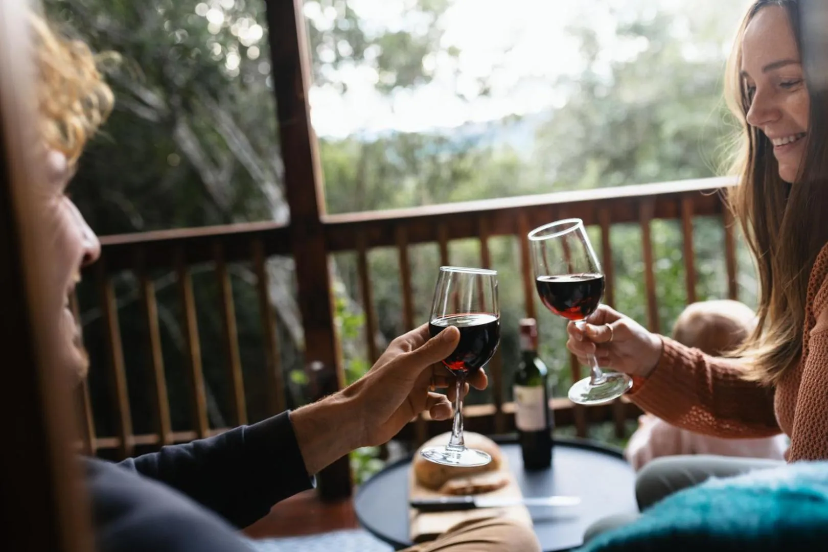 group of guests in Moonshine on Whiskey Creek