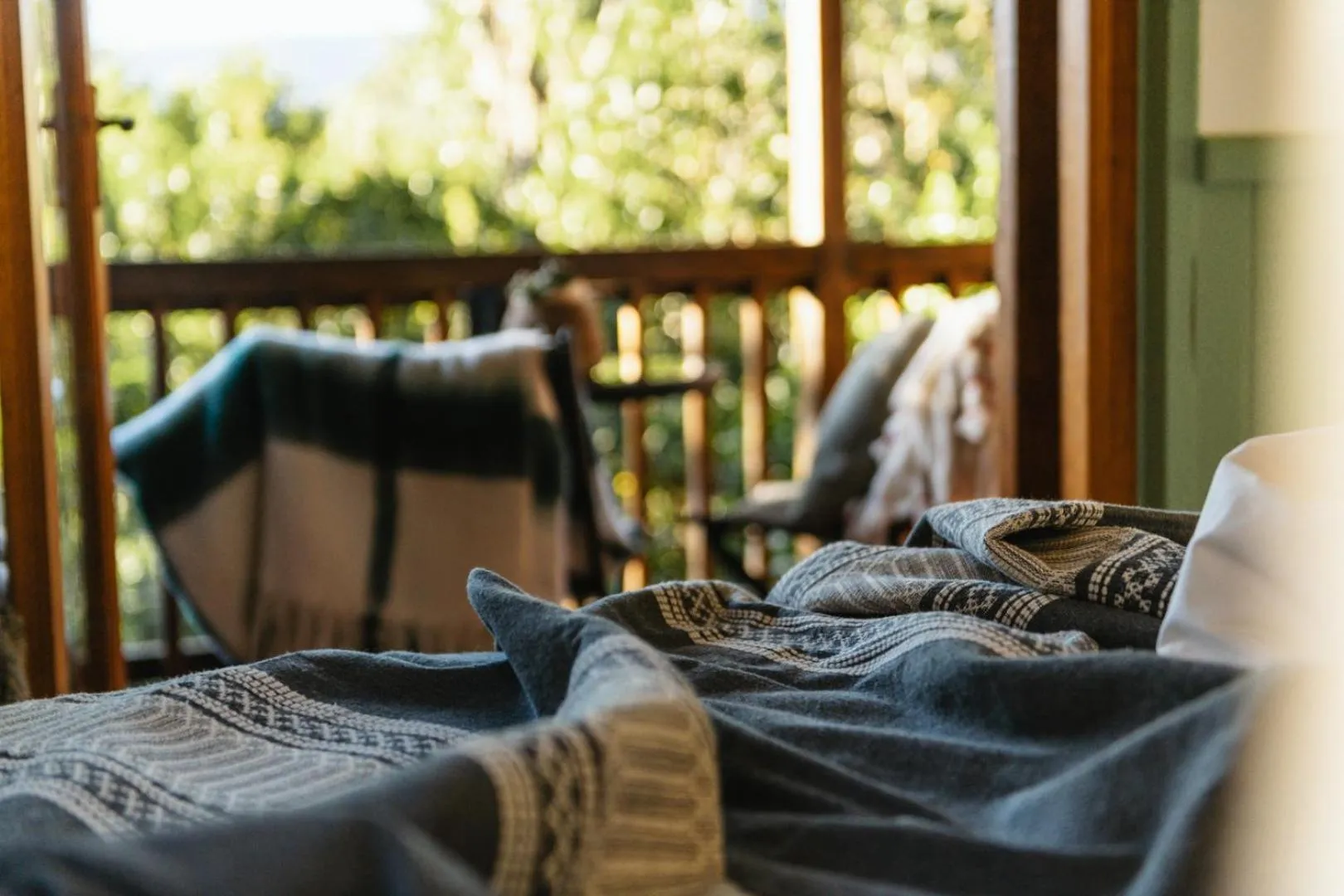 Bed in Moonshine on Whiskey Creek
