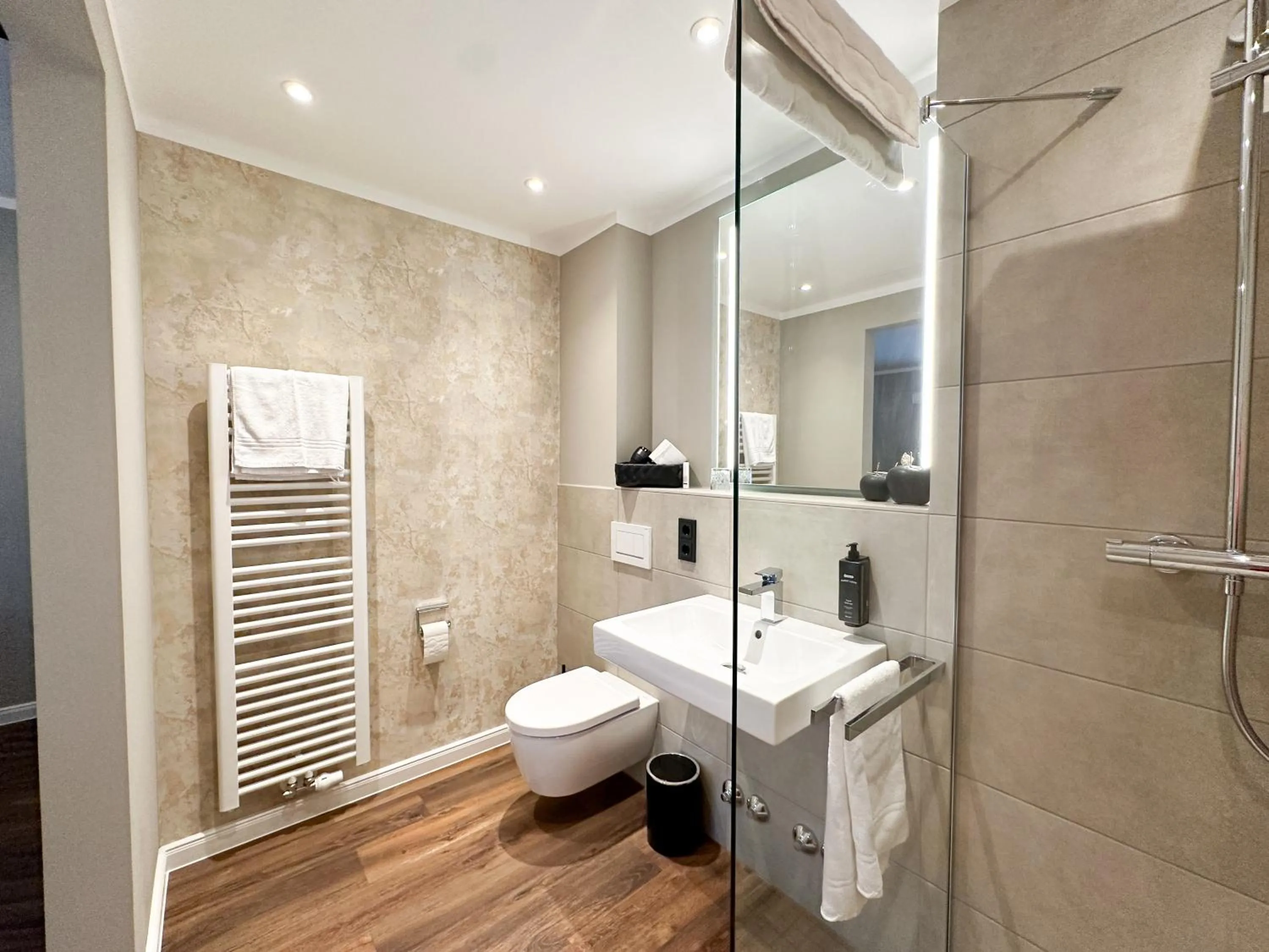 Bathroom in Hotel Restaurant Hackmann-Atter