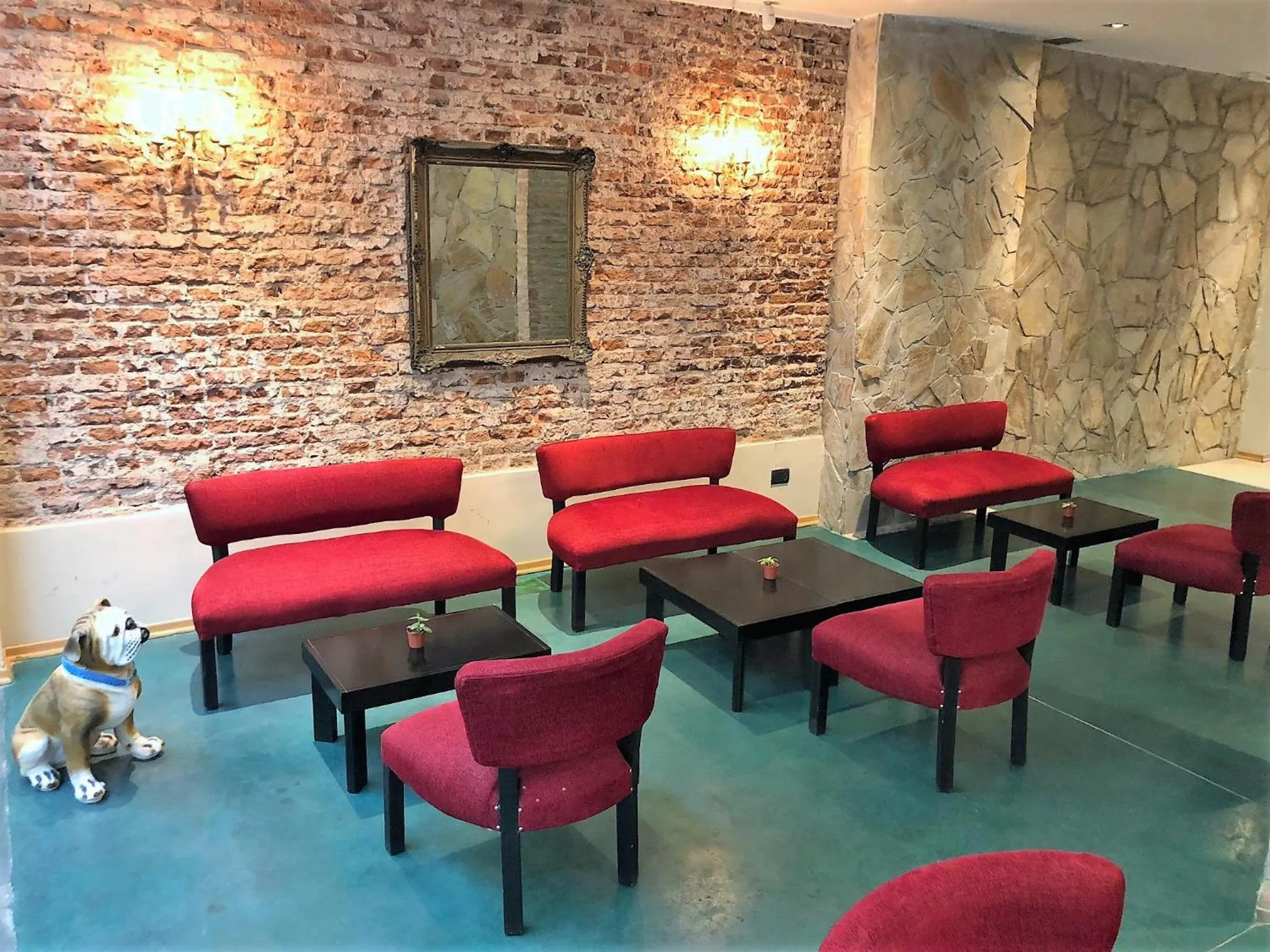 Living room in Bue Hotel