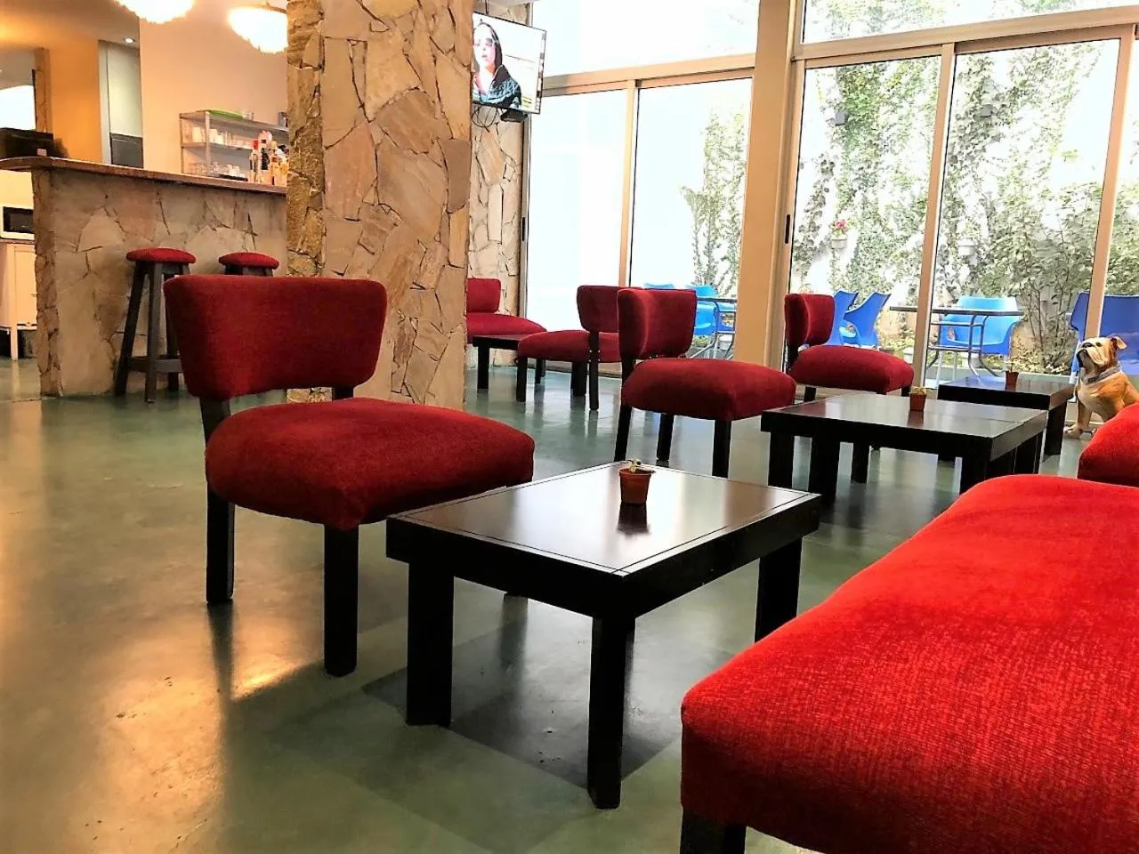 Living room in Bue Hotel