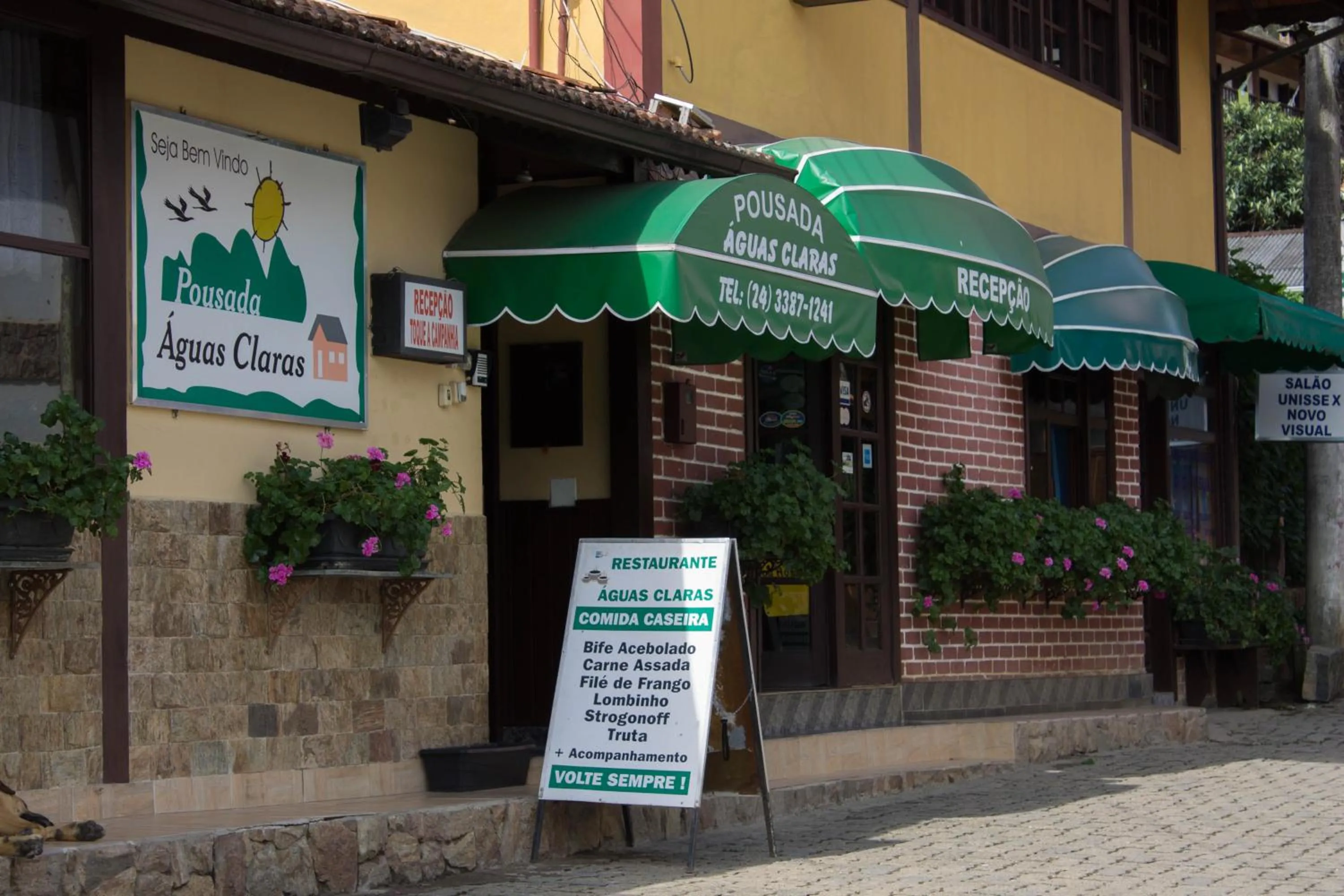 Facade/entrance in Pousada Águas Claras