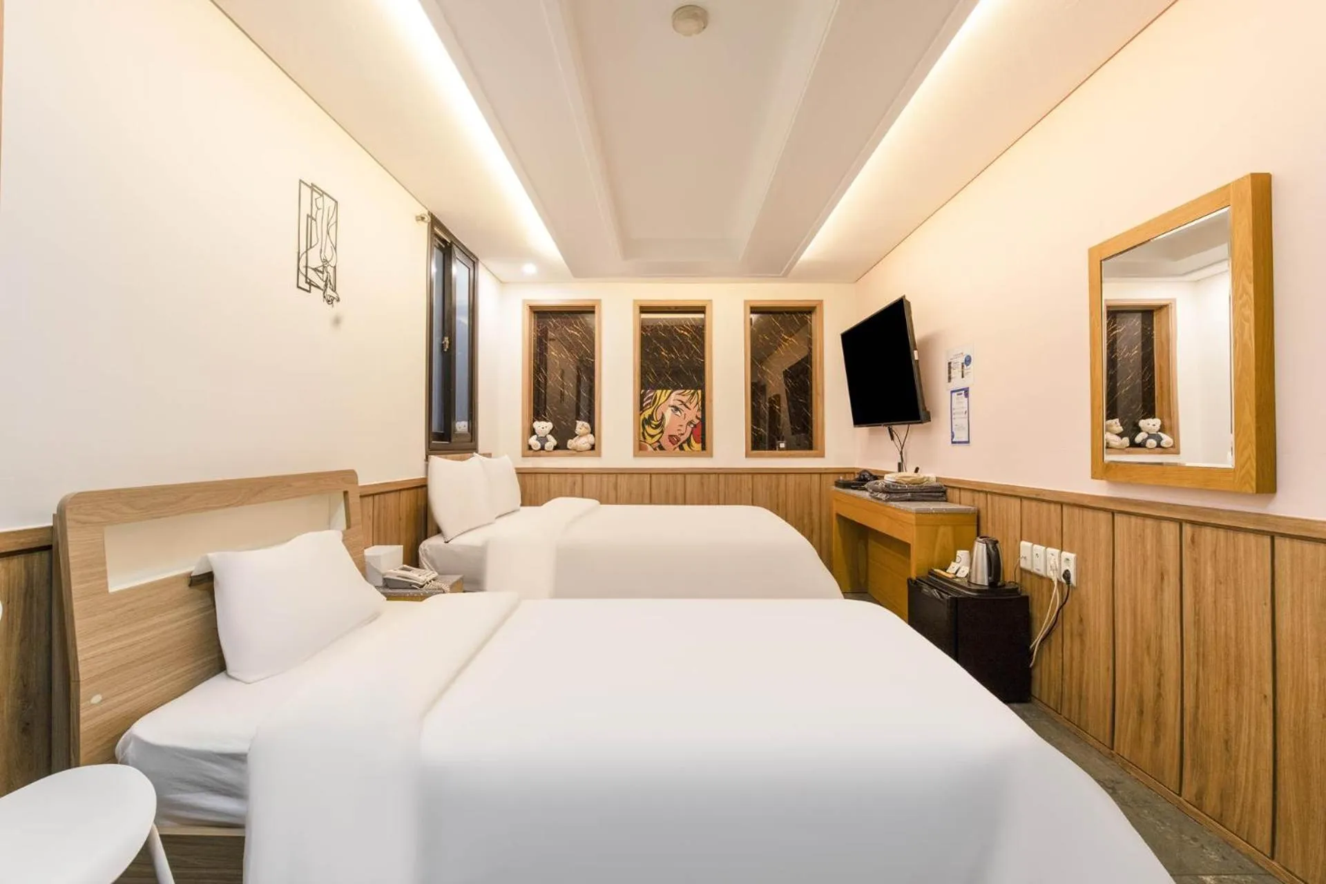 Bedroom, Bed in Yeongdeungpo Komodo Hotel