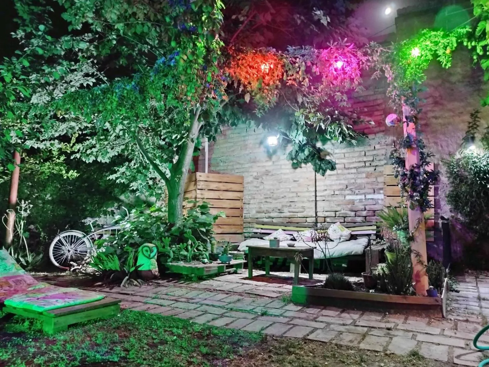 Patio in Amukan Guest House