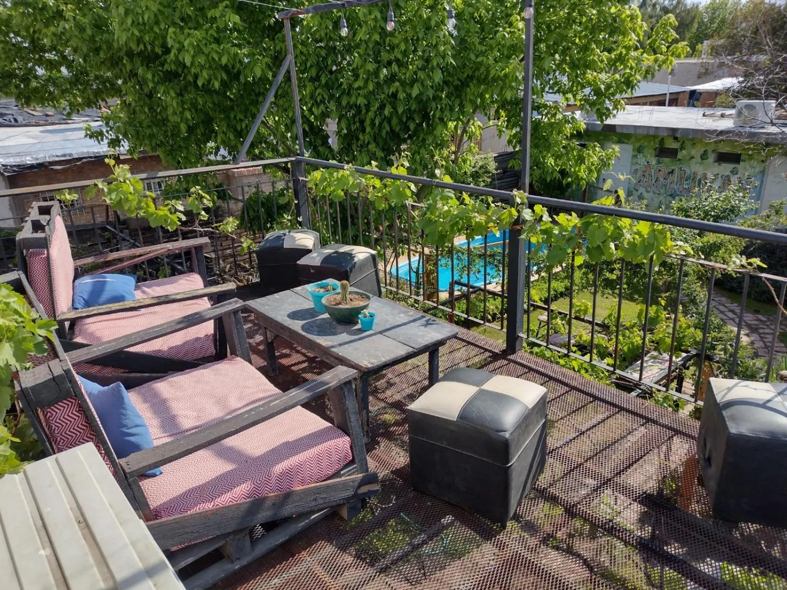 Patio in Amukan Guest House