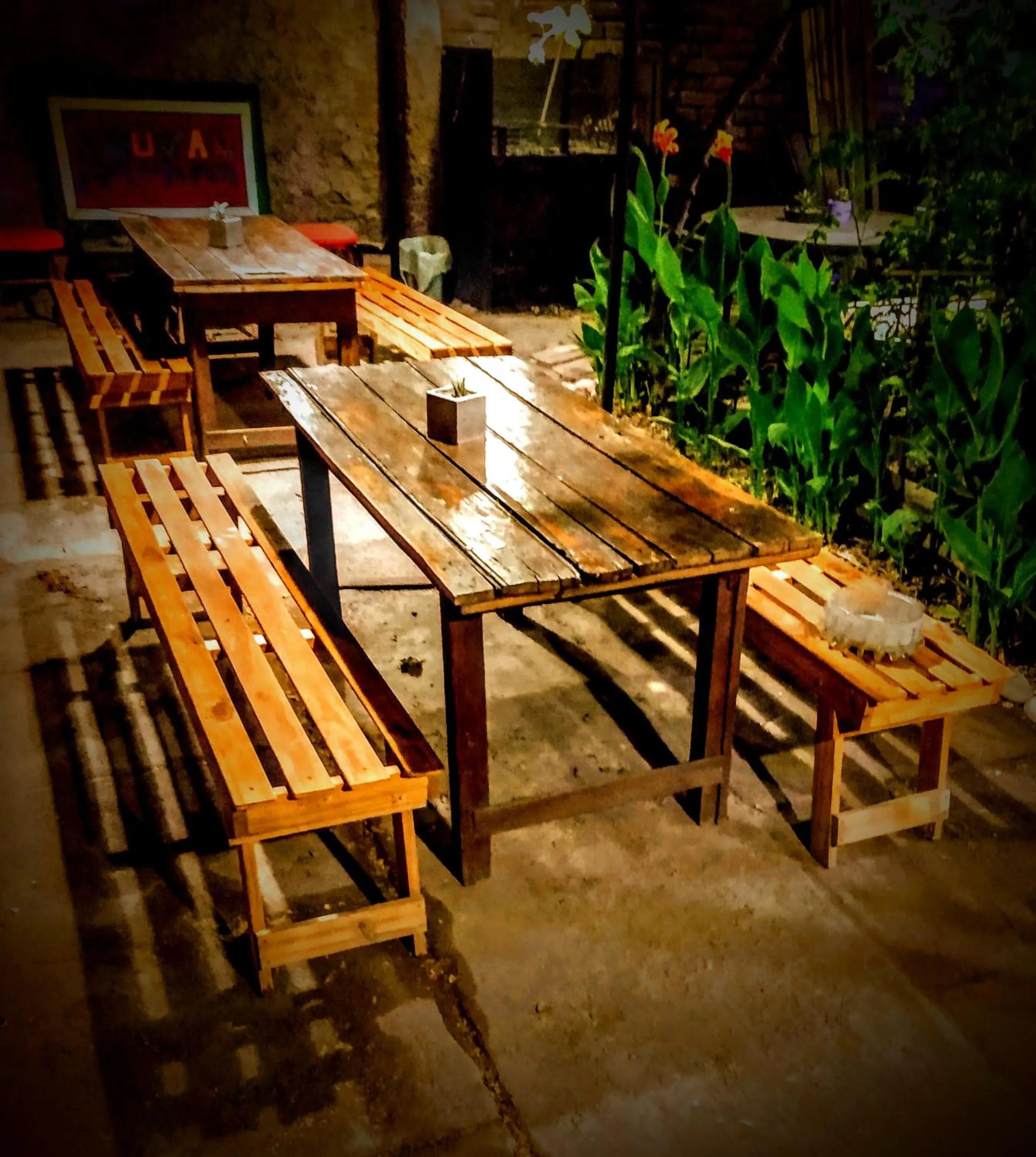 Patio in Amukan Guest House