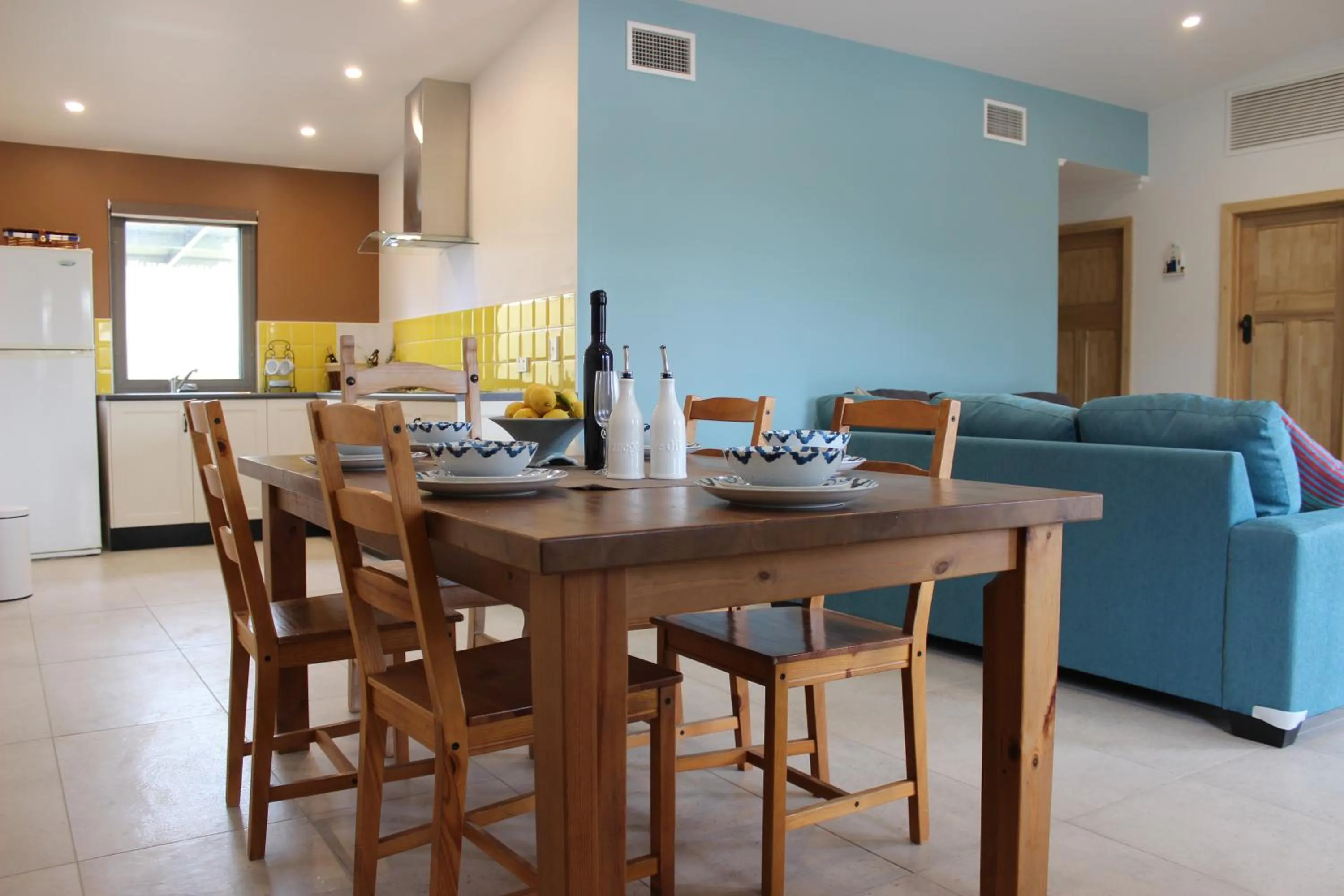 Living room in The Grape and Olive at Willunga