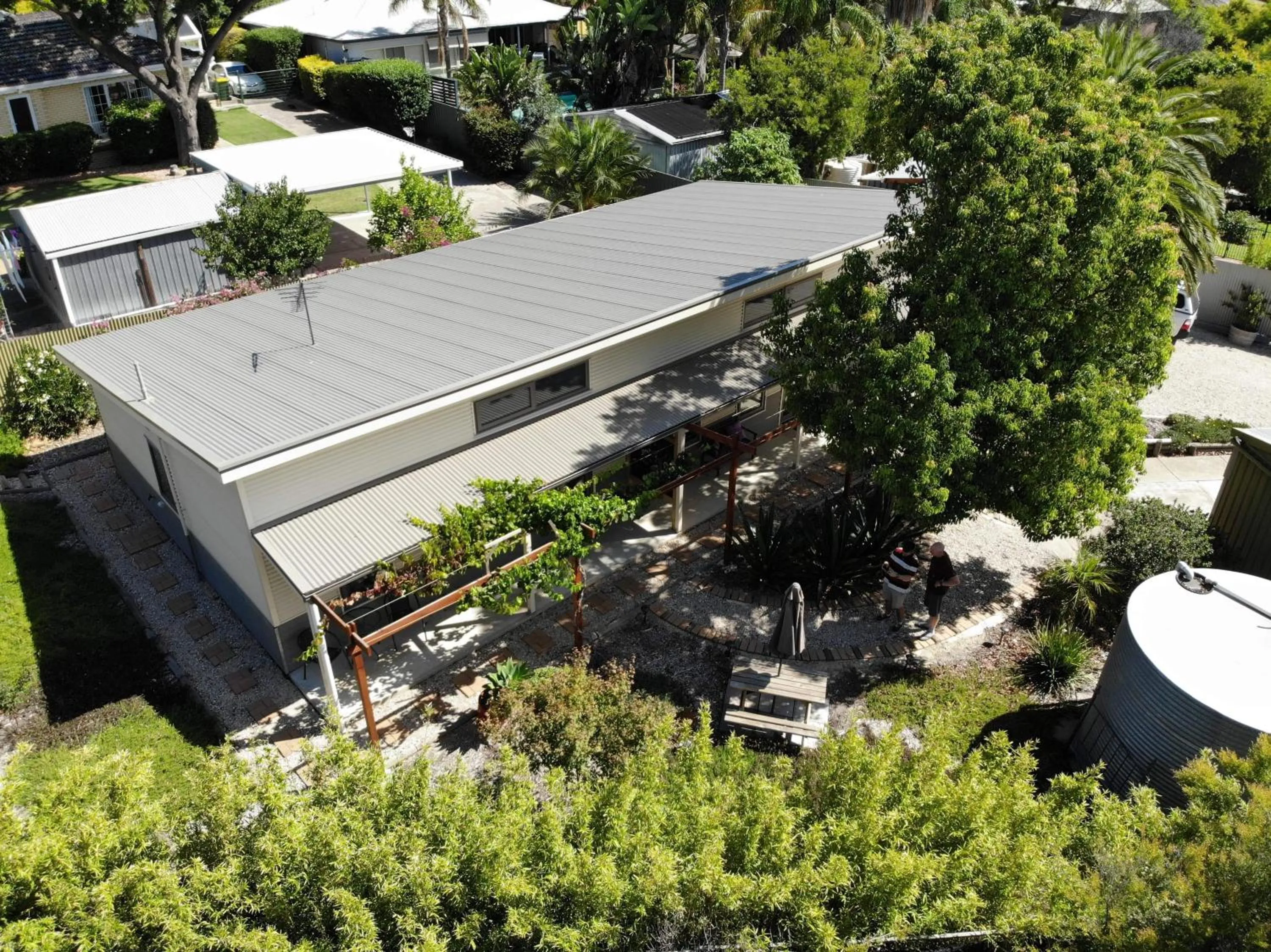 Bird's eye view in The Grape and Olive at Willunga