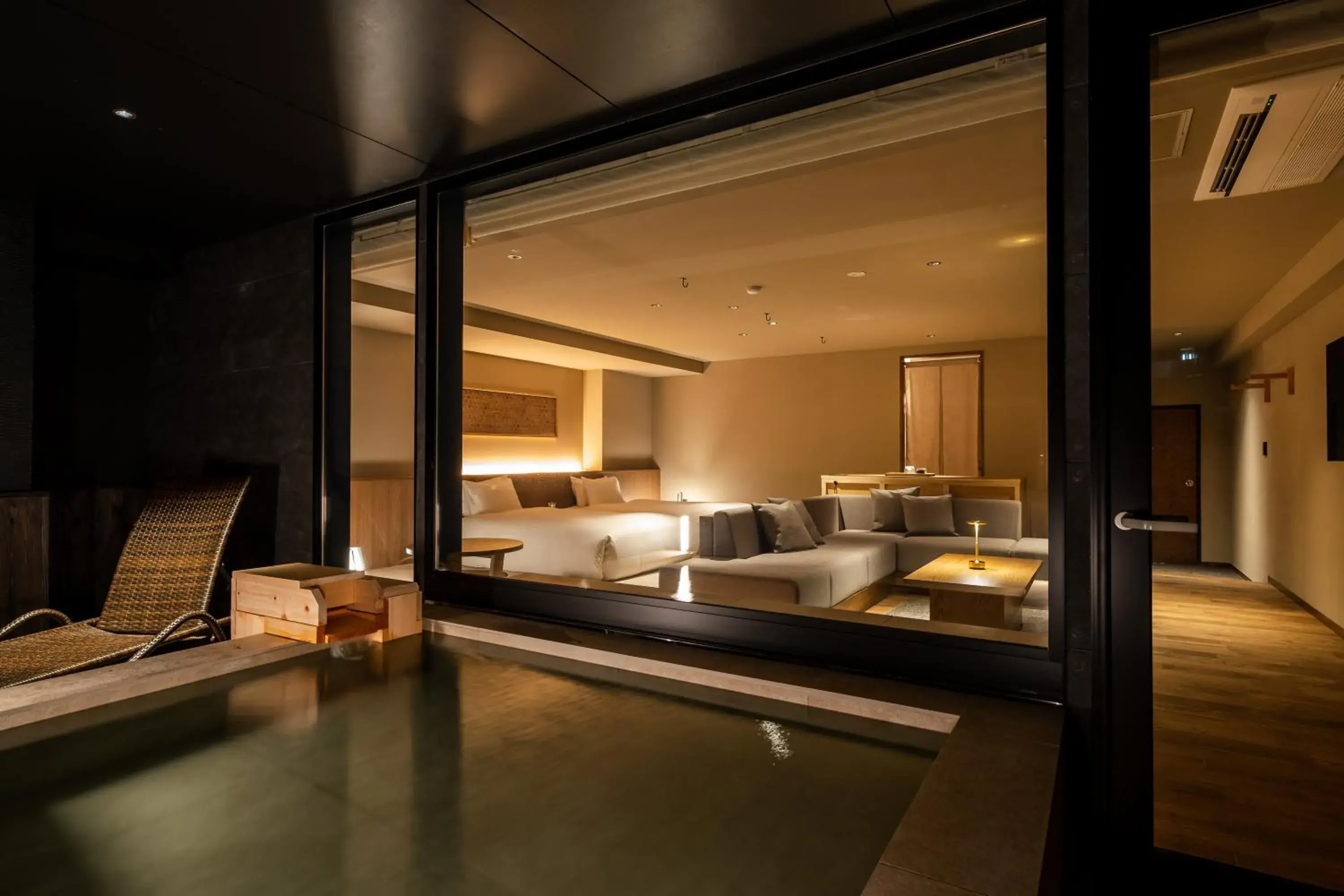 Hot Spring Bath, Bed in Atarayo Nishiizu Onsen Hot Spring Bath, Bed in Atarayo Nishiizu Onsen