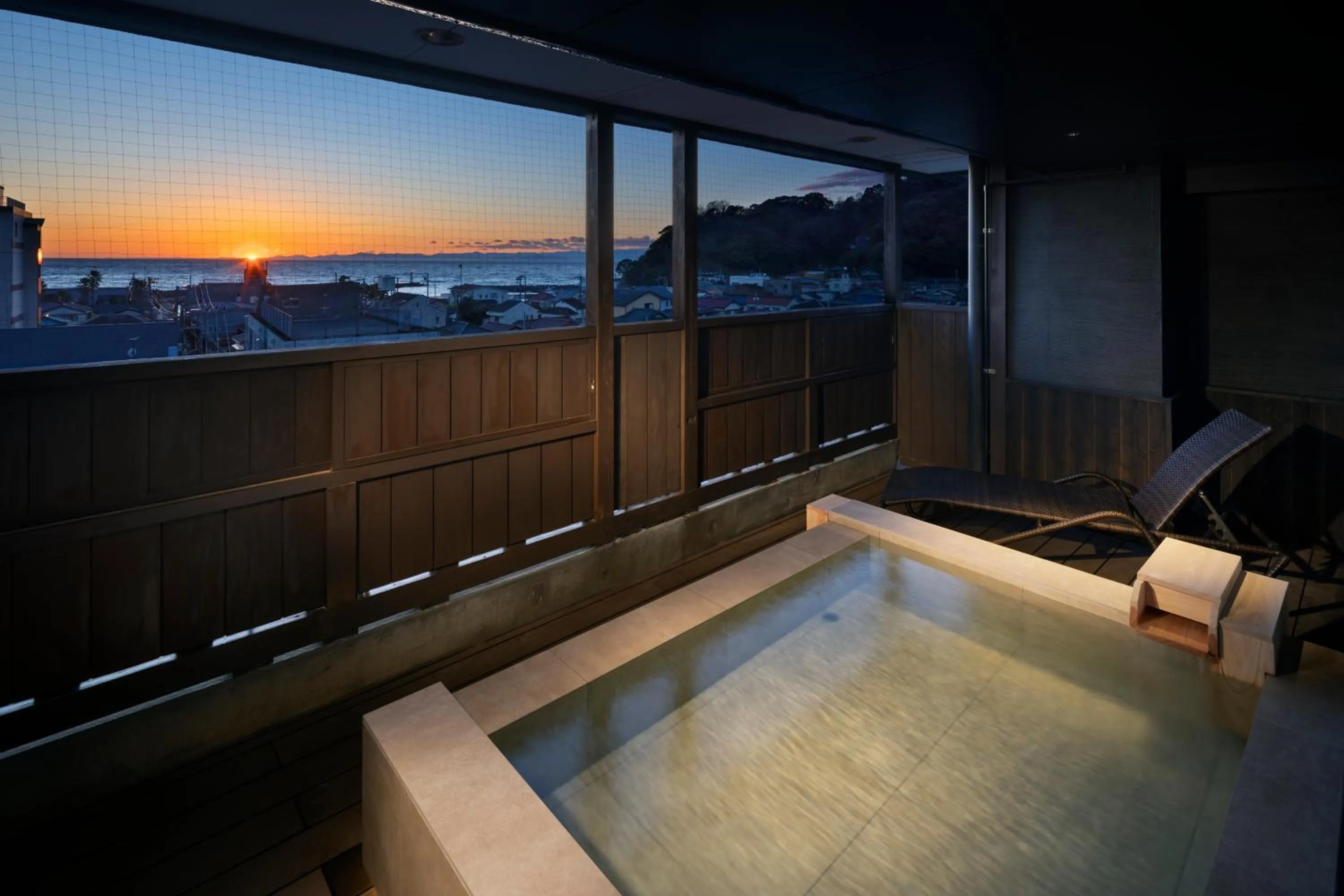 Hot Tub in Atarayo Nishiizu Onsen