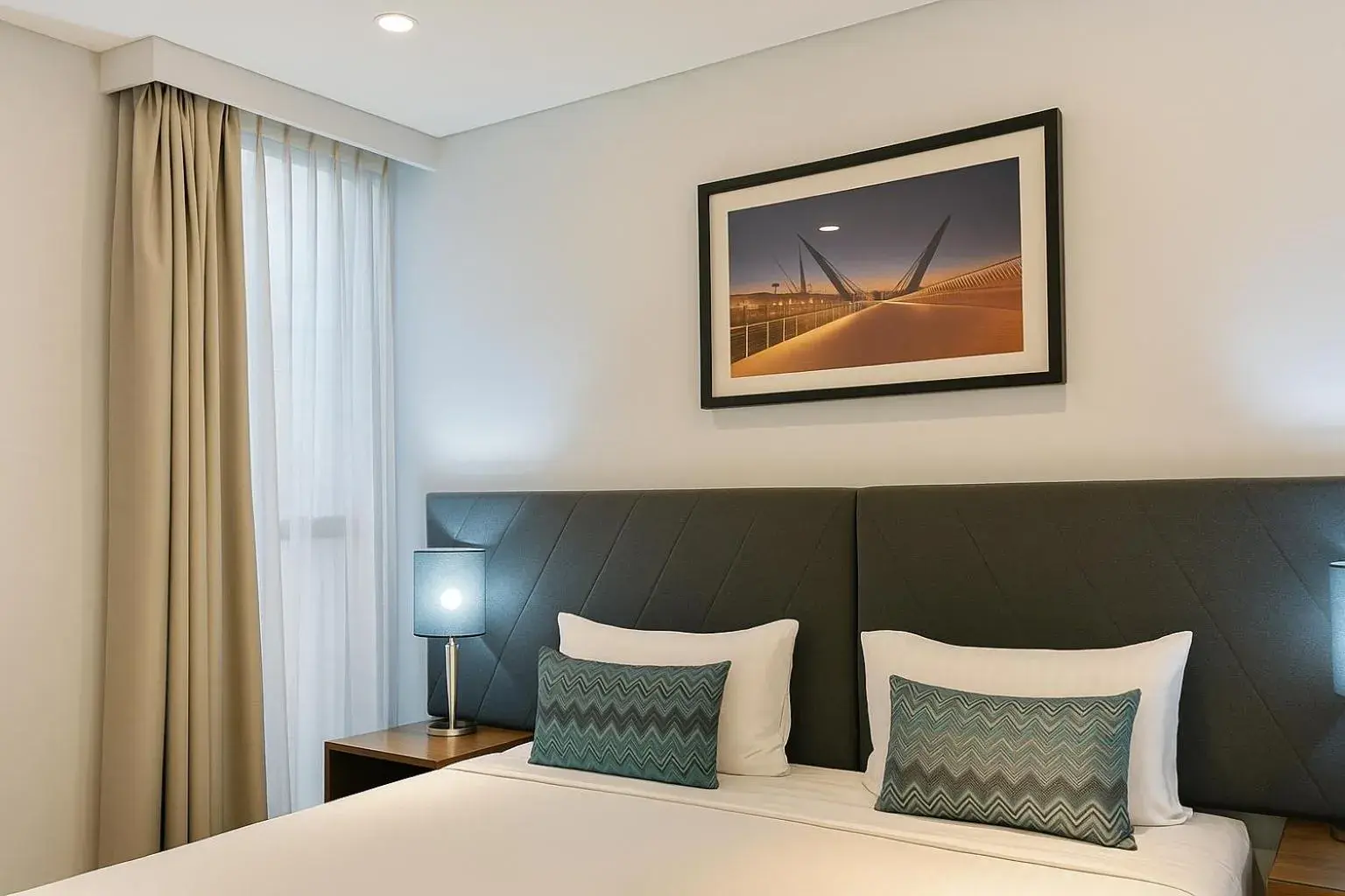 Bedroom, Bed in Quest East Perth Bedroom, Bed in Quest East Perth