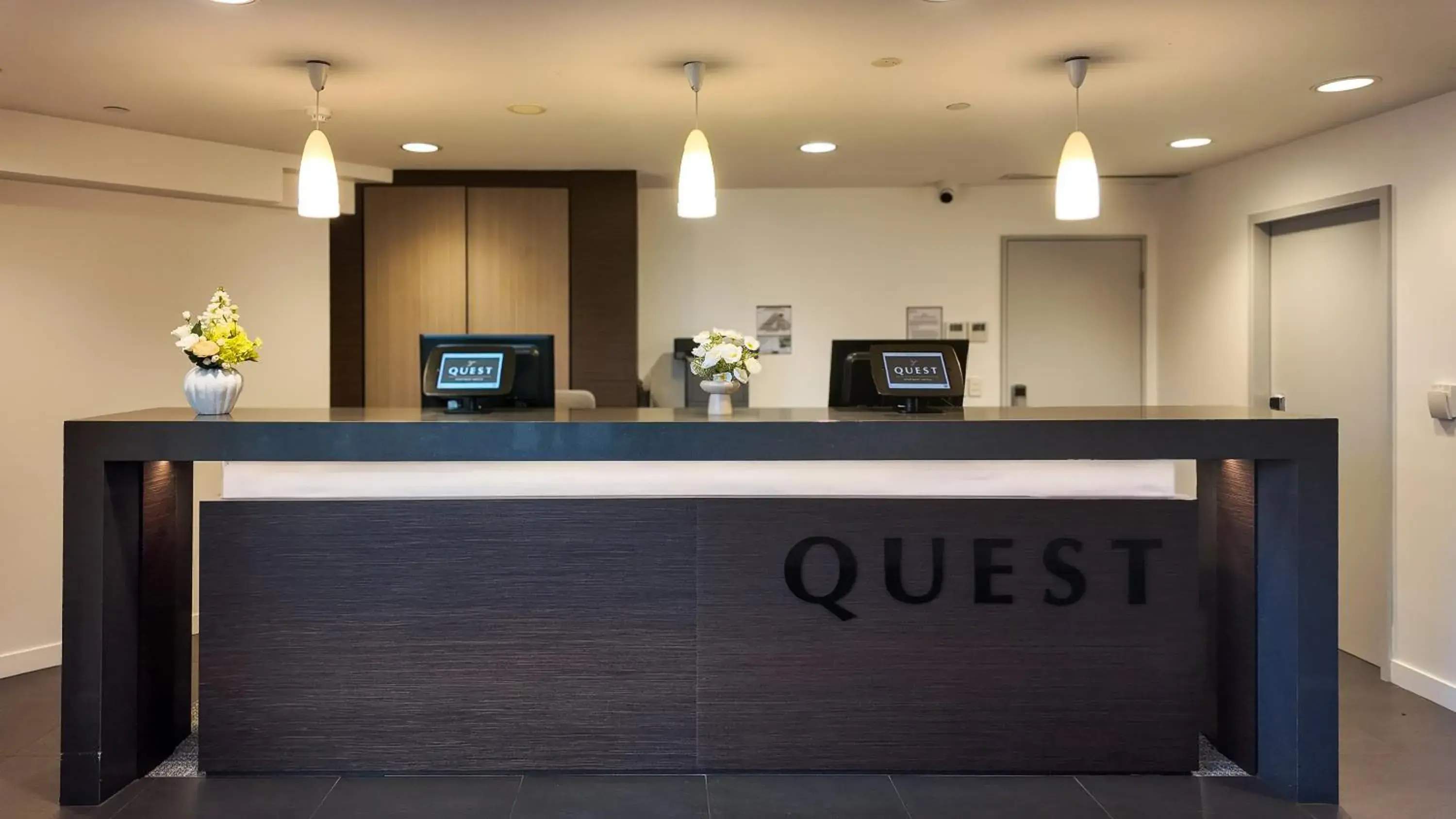 Lobby or reception in Quest Mounts Bay Road Lobby or reception in Quest Mounts Bay Road