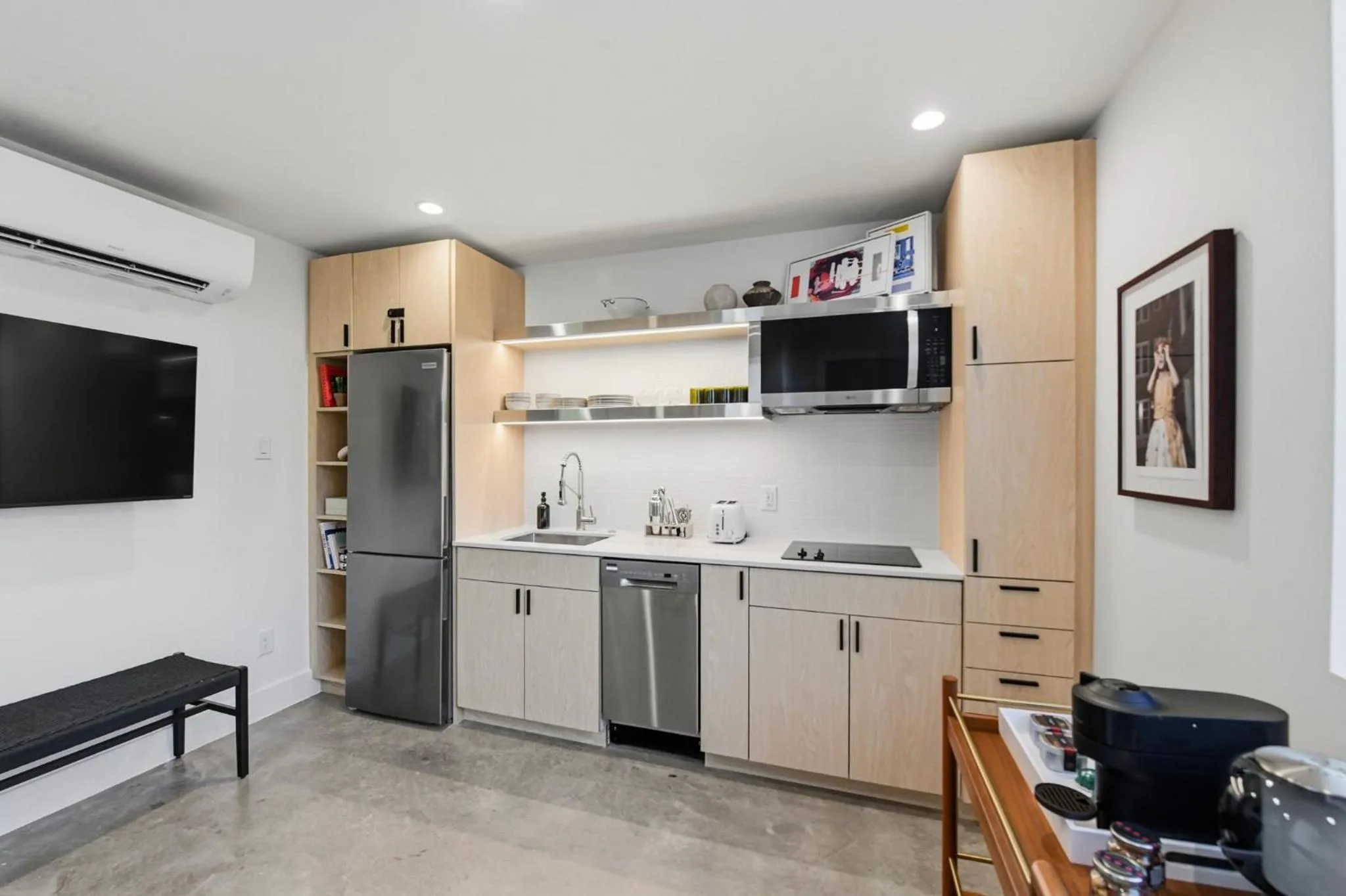 Kitchen or kitchenette in Hotel SOMA
