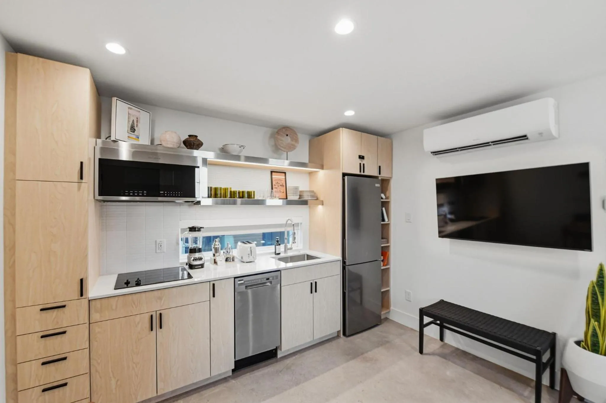 Kitchen or kitchenette in Hotel SOMA