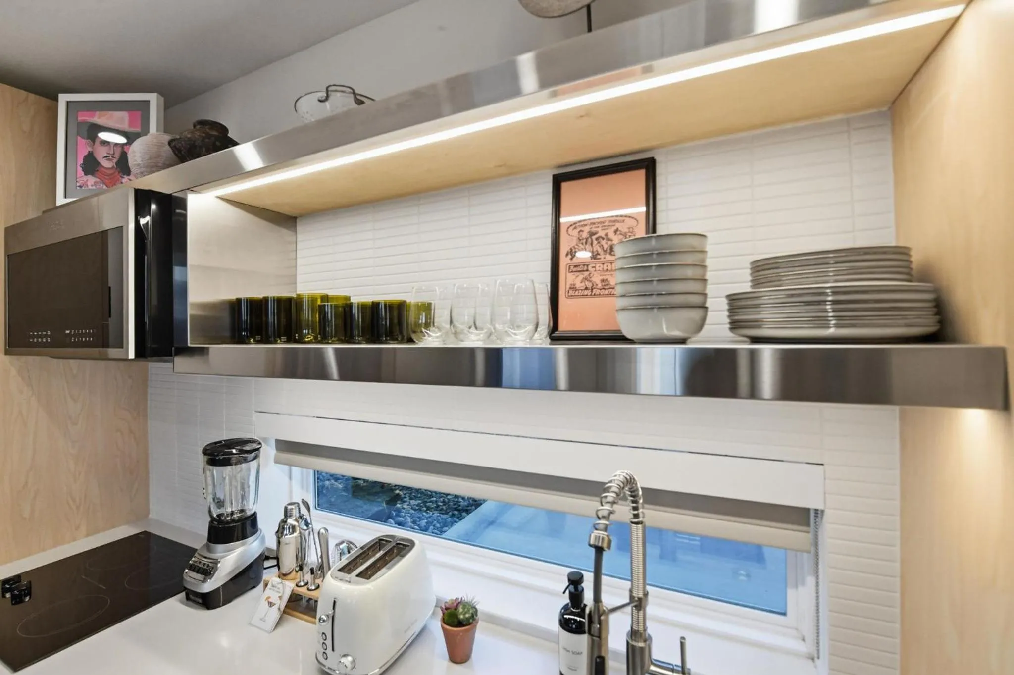 Kitchen or kitchenette in Hotel SOMA
