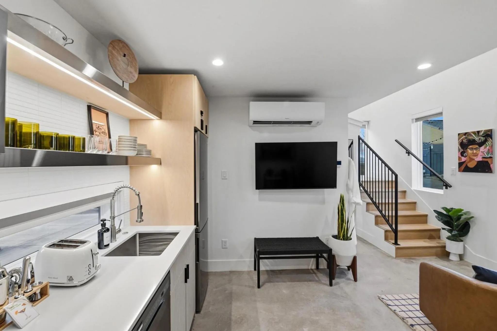Kitchen or kitchenette in Hotel SOMA