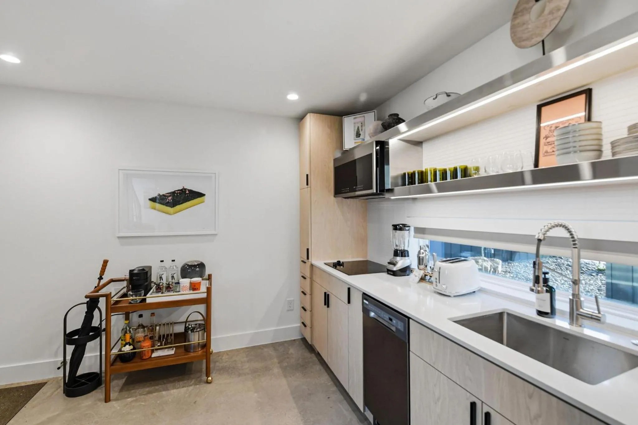 Kitchen or kitchenette in Hotel SOMA